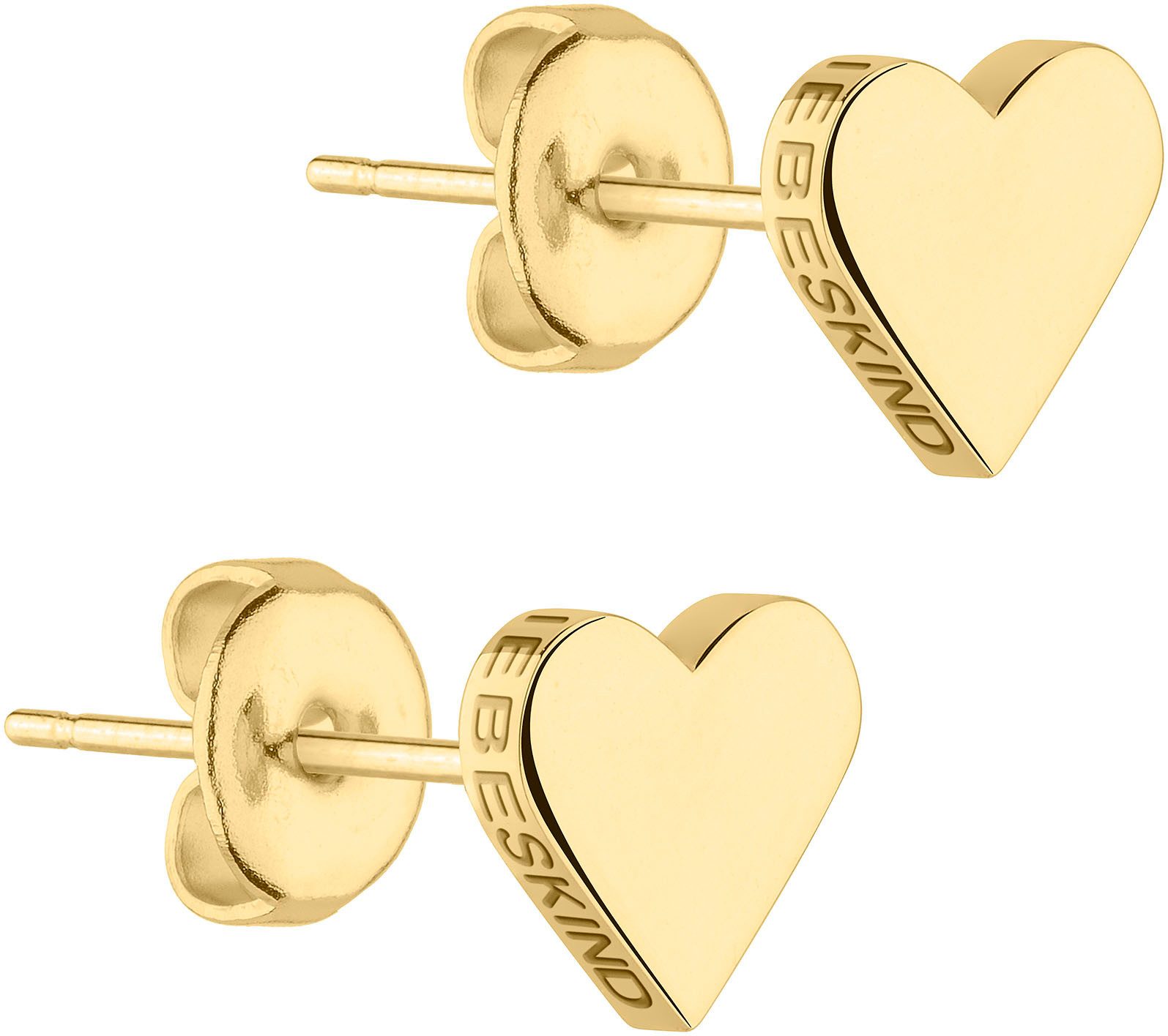 Liebeskind Berlin Paar Ohrstecker Schmuck Geschenk Edelstahl Ohrringe Herz günstig online kaufen