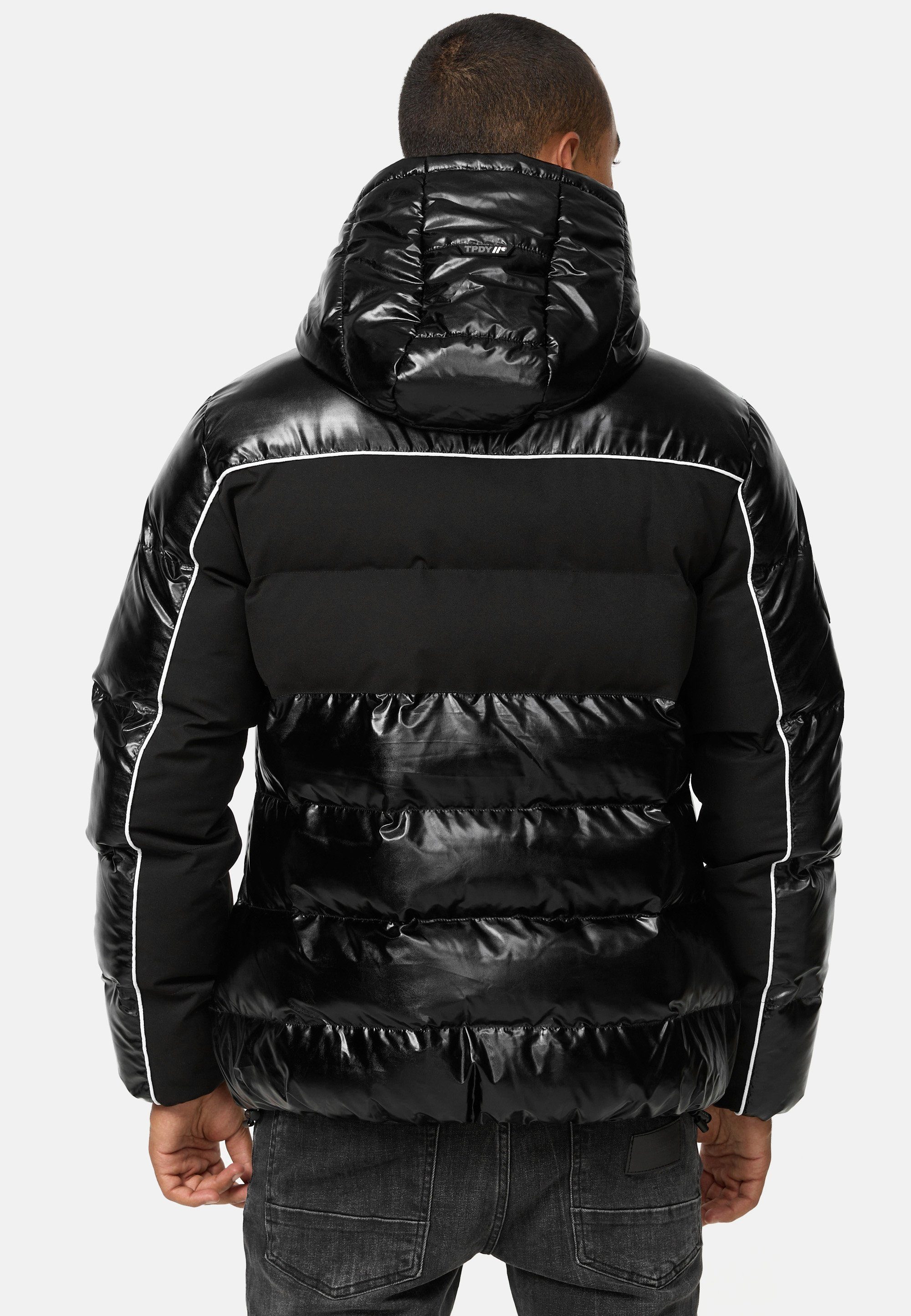 trueprodigy Winterjacke Clark Kapuze Reißverschluss Eingriffstaschen günstig online kaufen