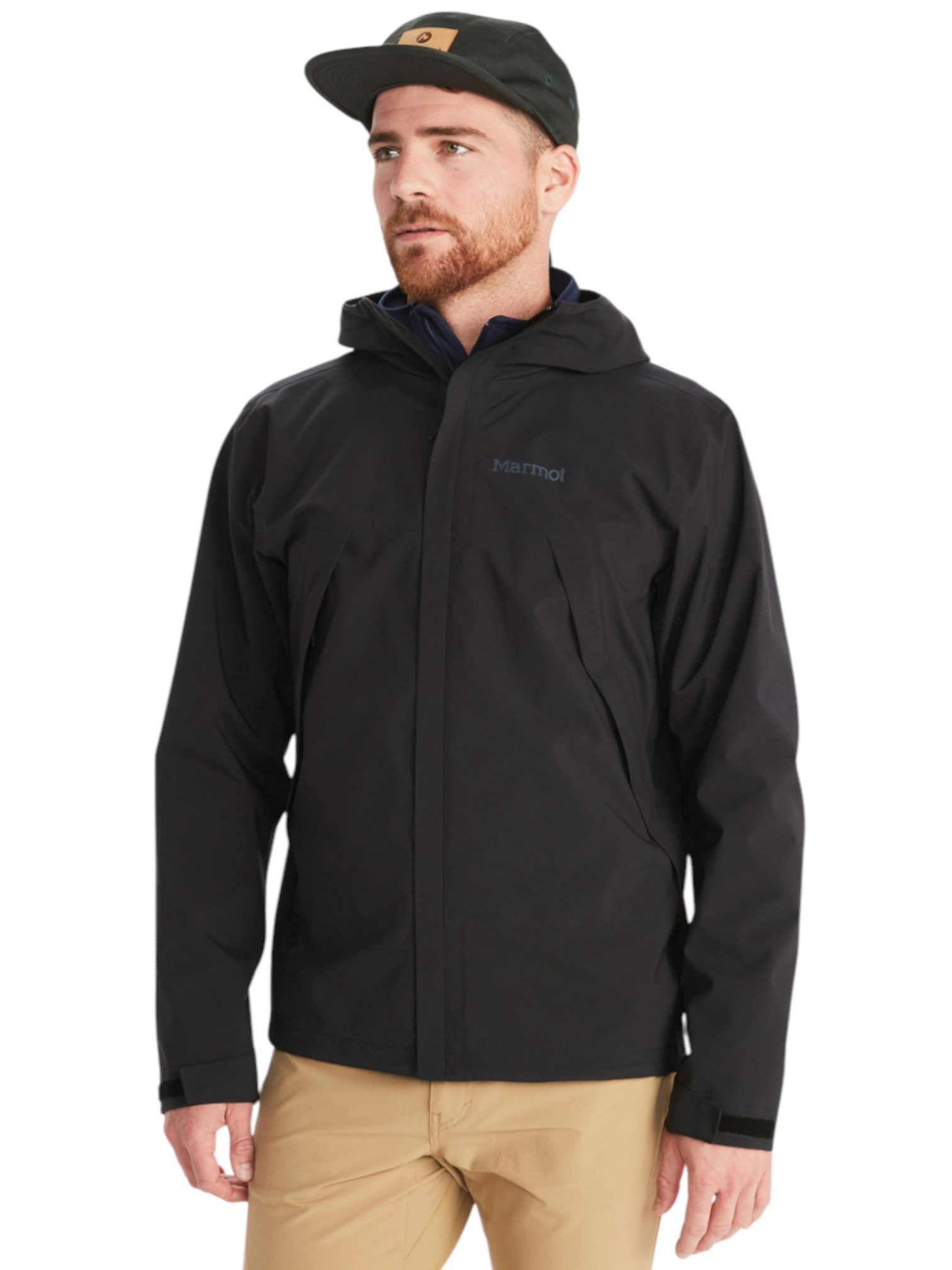 Marmot Regenjacke PreCip Eco Pro (wasserdicht, PFC-frei) 2025 schwarz Herren