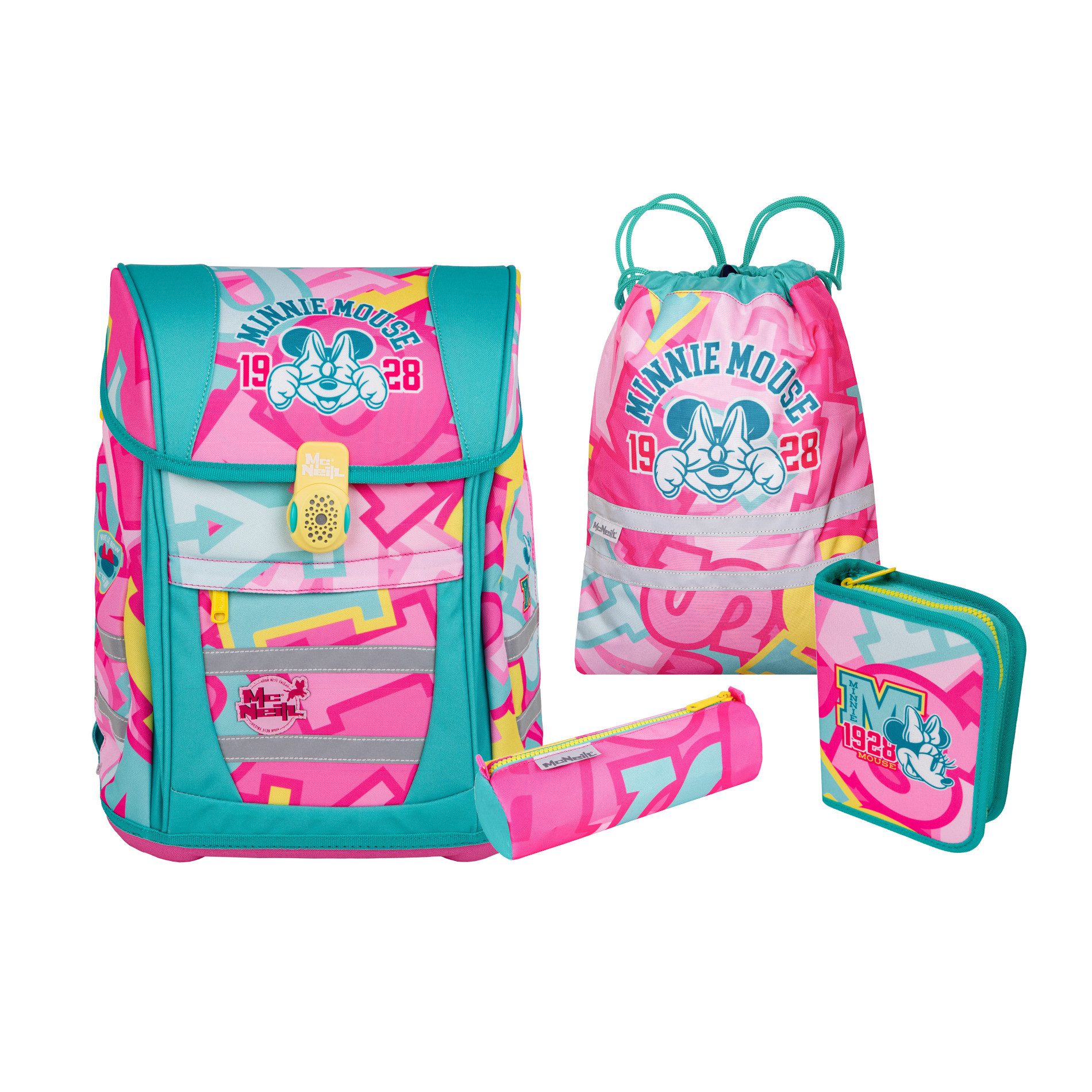 Schulranzen McNeill Disney Schulranzen-Set TENERIS 4tlg.