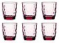 Bormioli Rocco Tumbler-Glas »»Diamond Rock Purple«, Glas, Trinkglas Wasserglas Saftglas 305ml Glas lila 6 Stück«, Glas, Bild 1