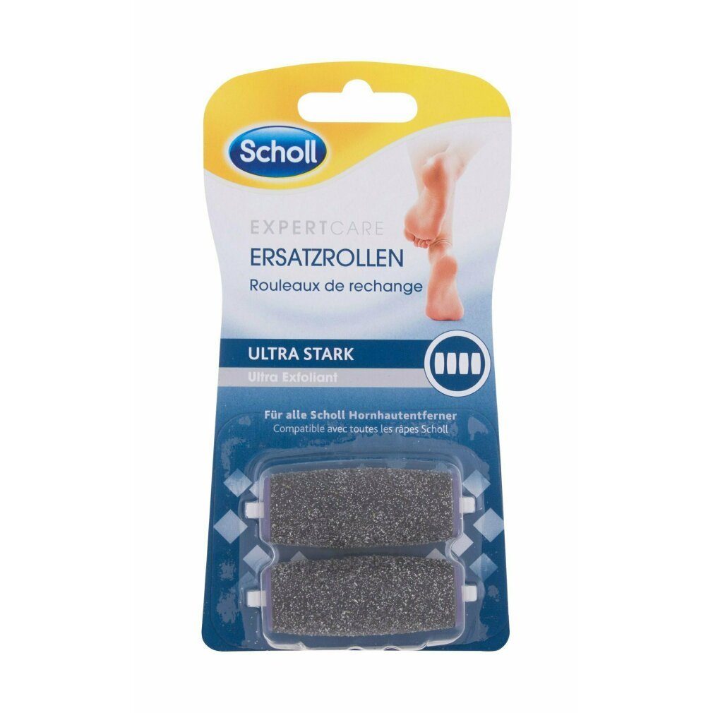 Dr. Scholl Fußcreme Dr. Velvet Smooth Ersatzköpfe mit Diamantkristallen ultra rough 2stk