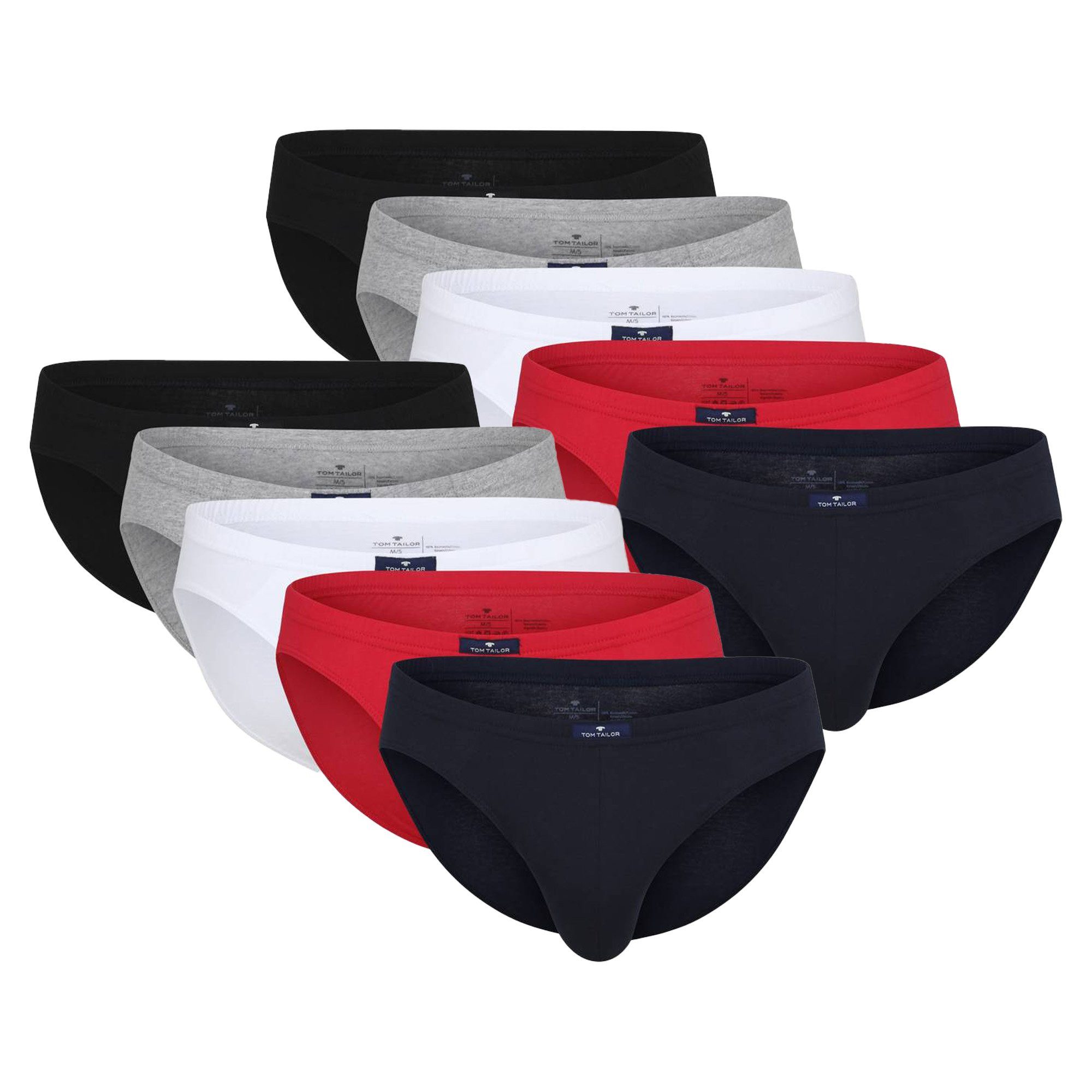 TOM TAILOR Slip Herren Slip 10er günstig online kaufen