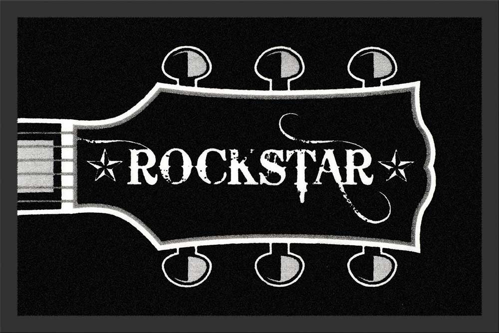 Fußmatte Fußmatte - Rockstar / Guitar Head