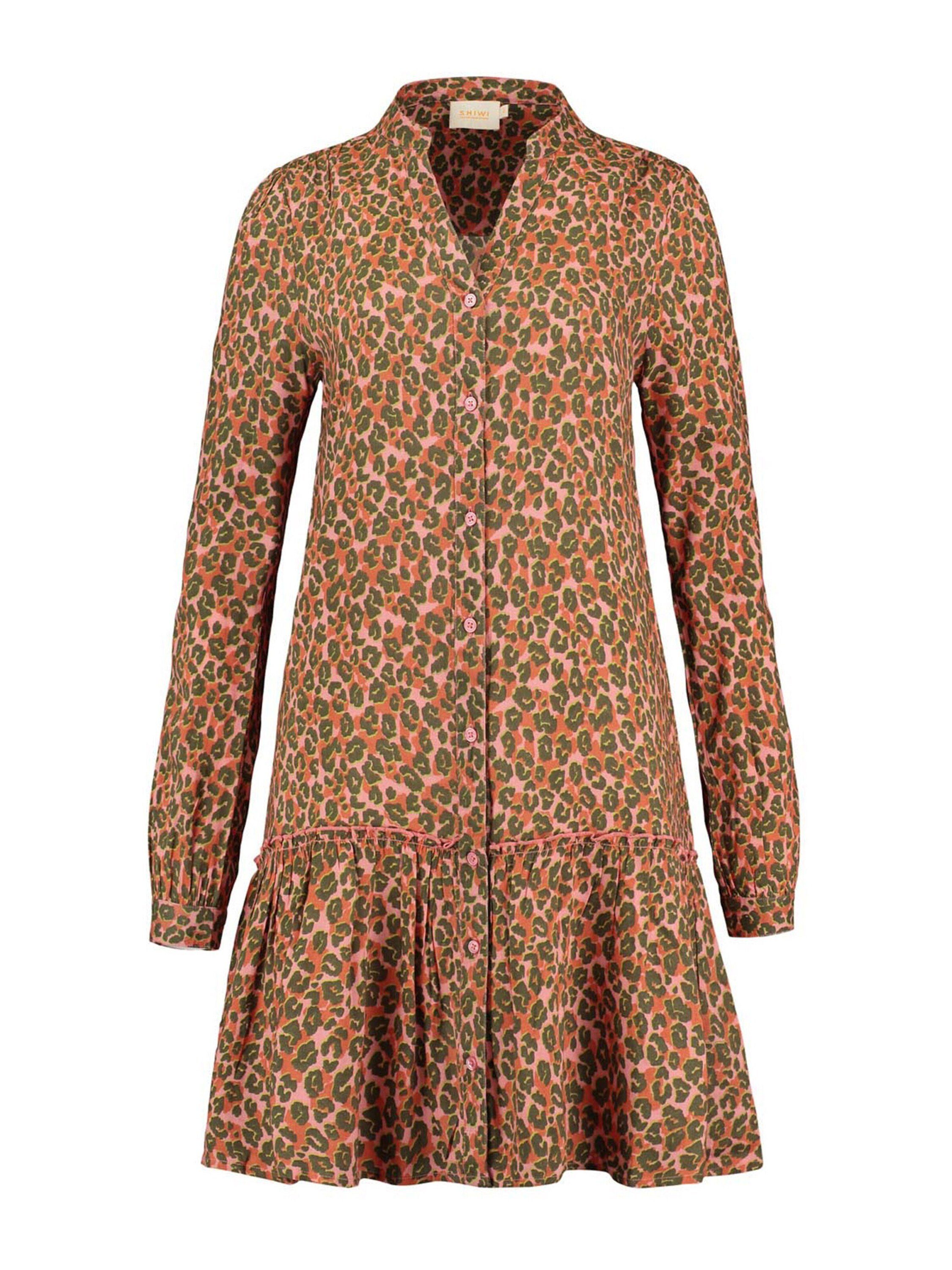 Shiwi Blusenkleid TUVALU (1-tlg) Drapiert/gerafft