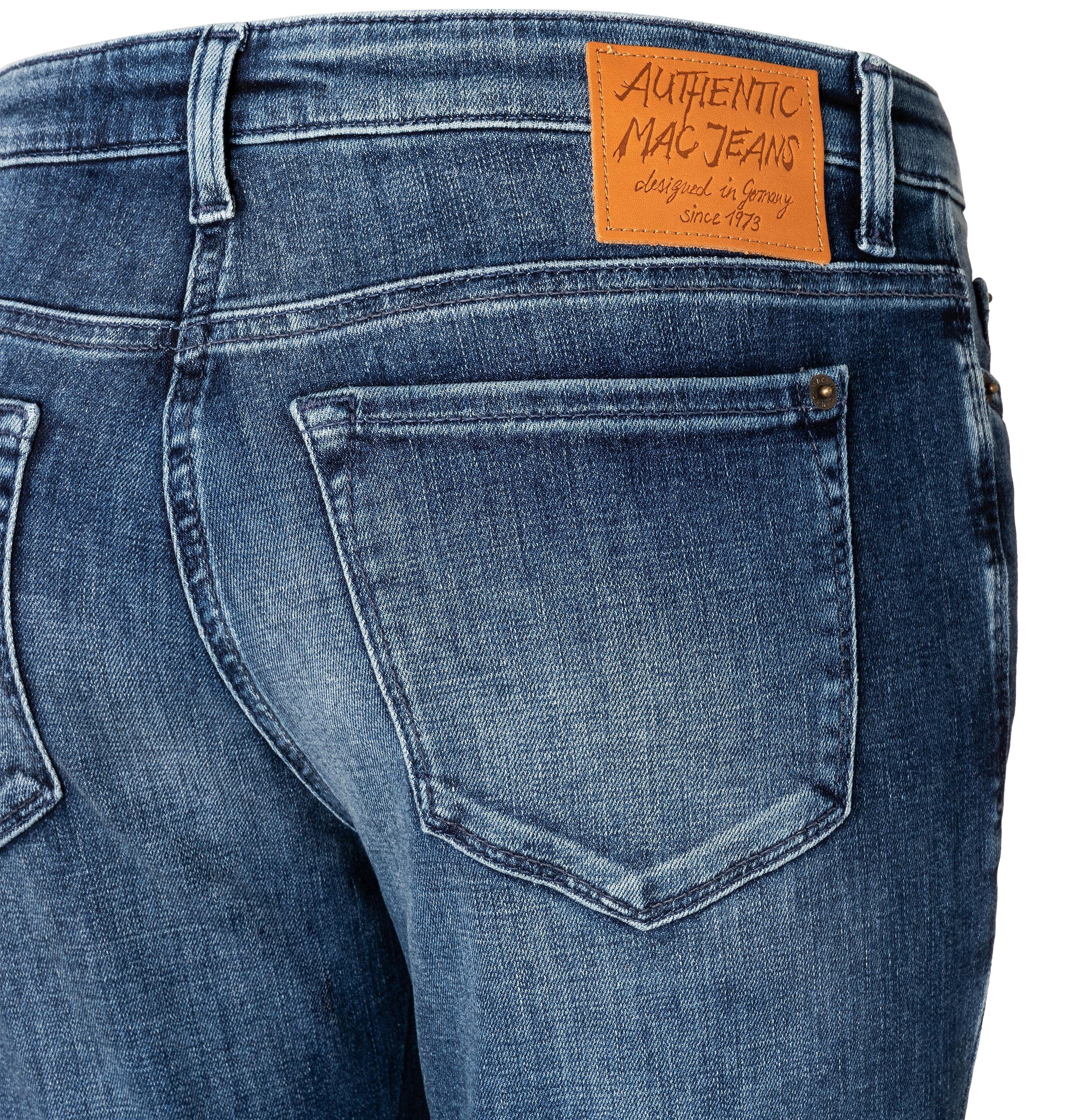 MAC Stretch-Jeans blueish wash SKINNY high-low MAC D628 5996-92-0389