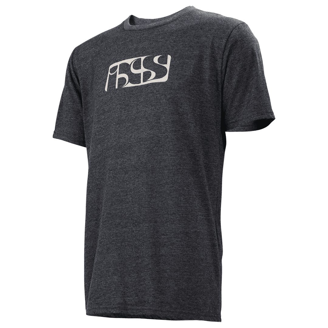 M- anthrazit T-Shirt iXS - (1-tlg) 6.1 T-Shirt Schwarz/Grau Tee IXS T-Shirts Brand