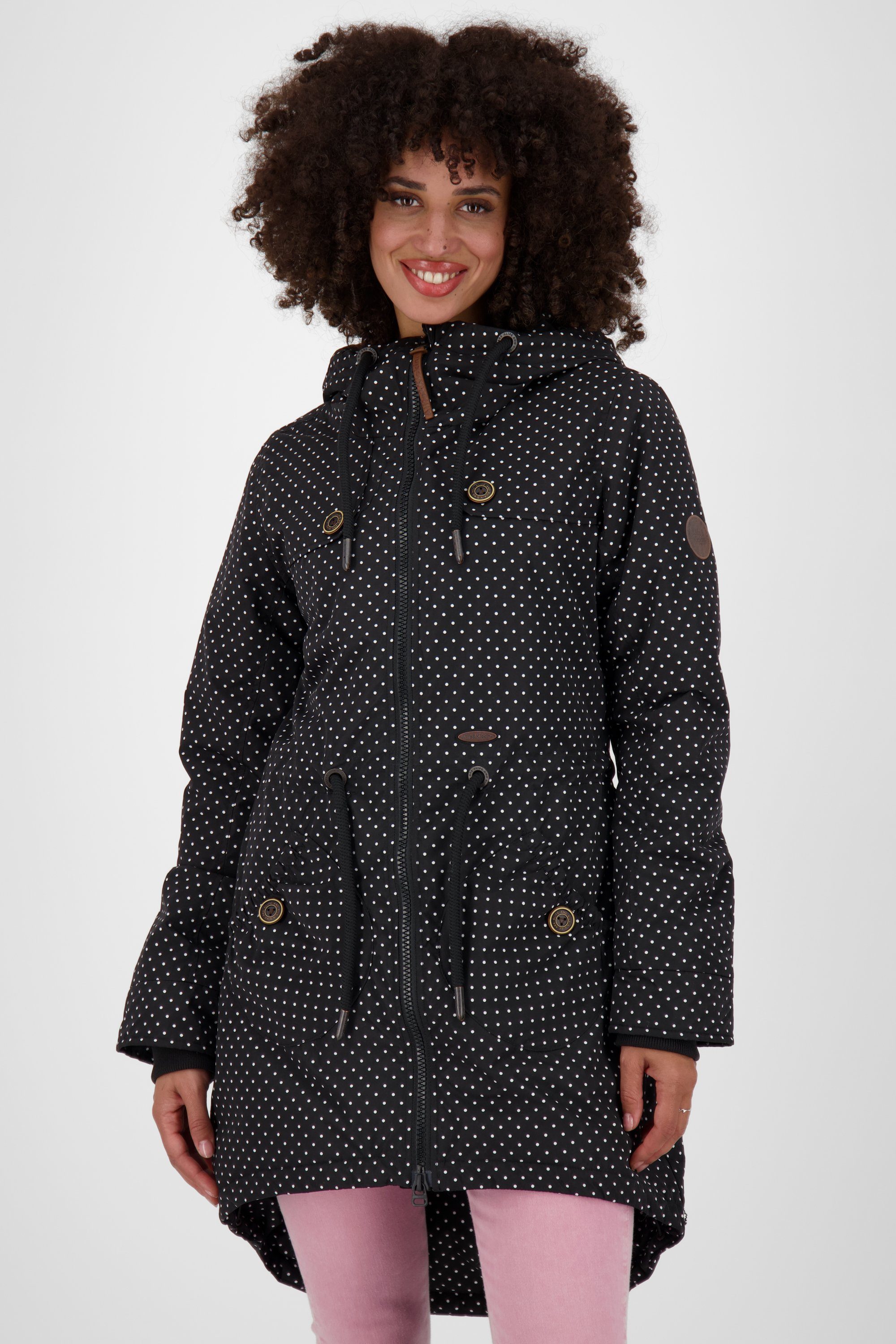 Alife & Kickin Winterjacke KarlottiAK A Jacket Damen Winterjacke, gefütterte Jacke moonless