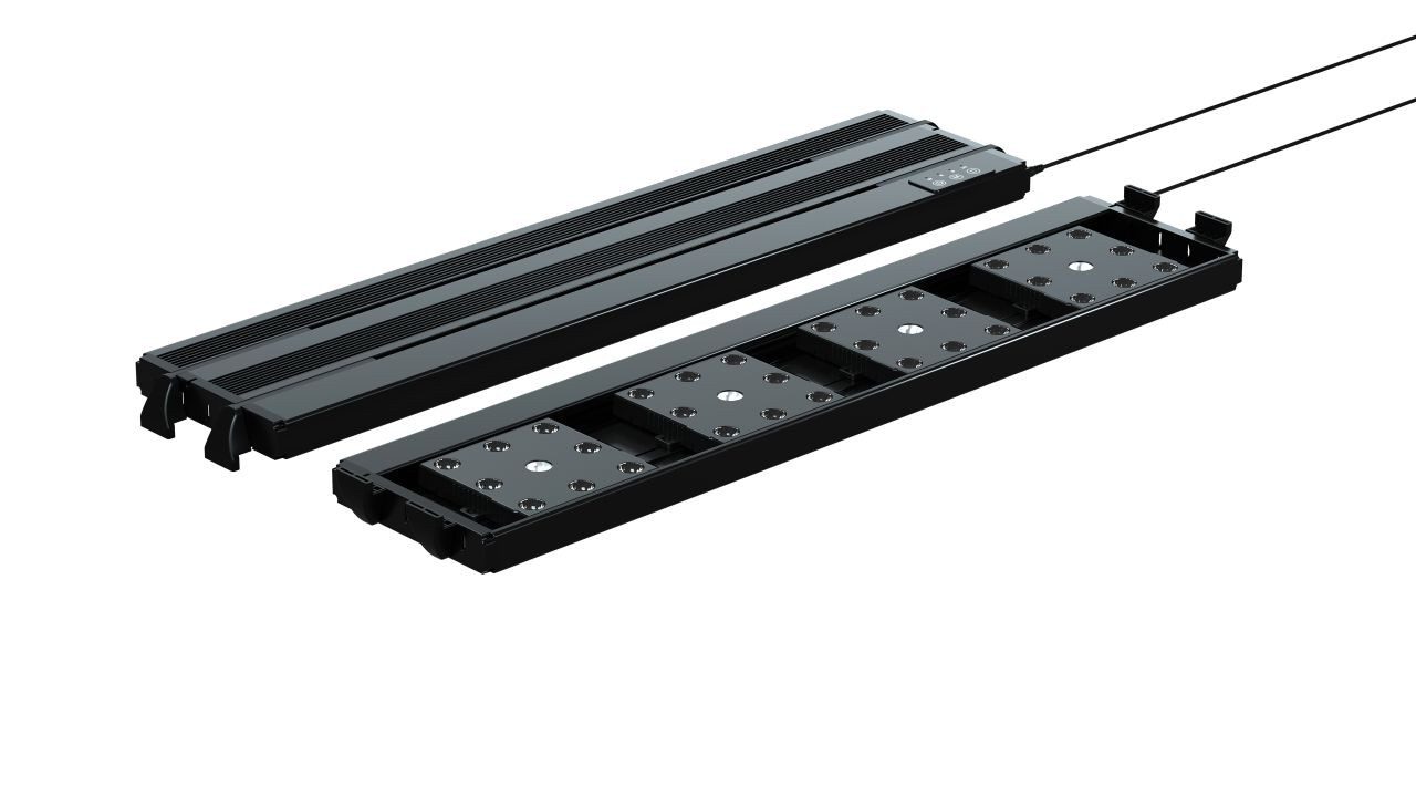 ReptiZoo Terrarienleuchte ReptiZoo LED 10% UVB Lichthaube - Desert 24Watt - 87,2x 16,7x 3cm
