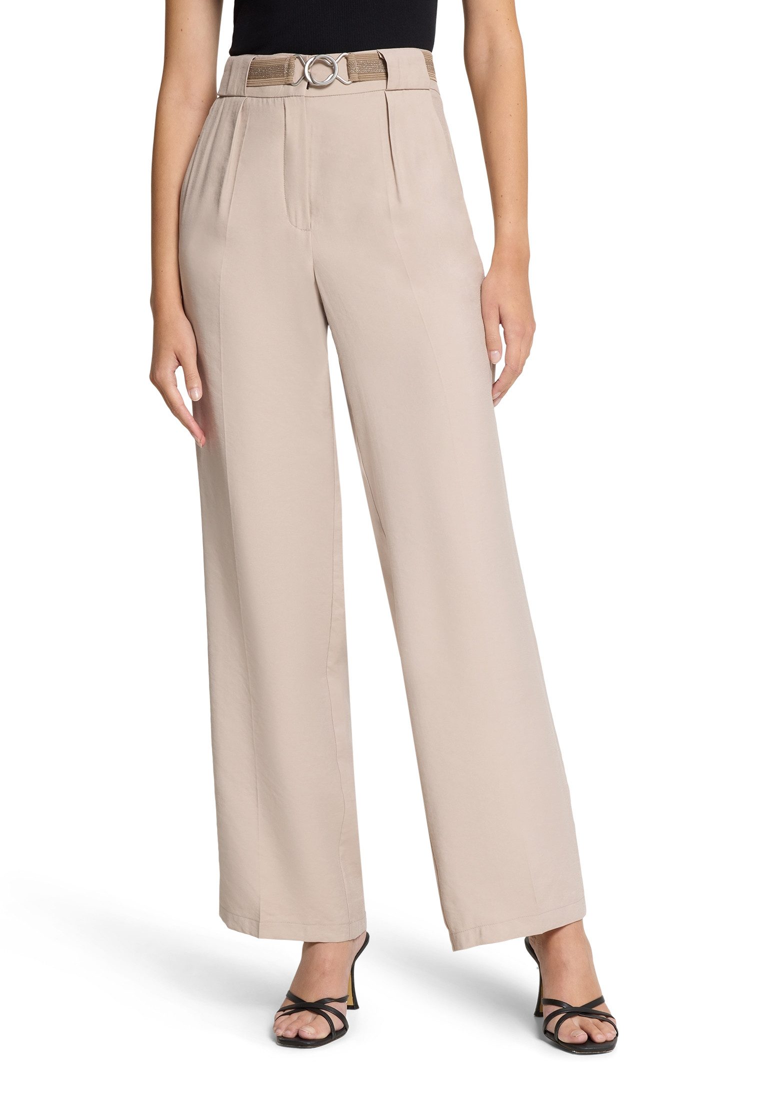 Betty Barclay Stoffhose Damen unifarben Mit Gürtel