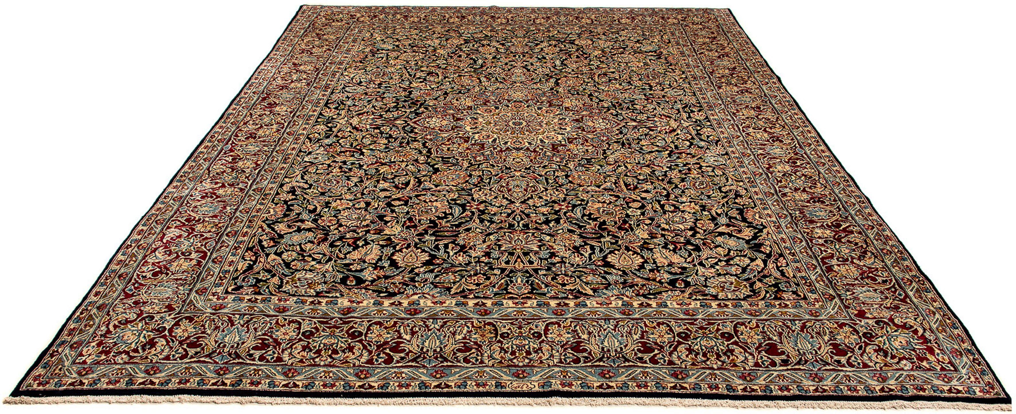 Orientteppich Perser - Royal - 355 x 261 cm - mehrfarbig, morgenland, rechteckig, Höhe: 10 mm, Wohnzimmer, Handgeknüpft, Einzelstück mit Zertifikat