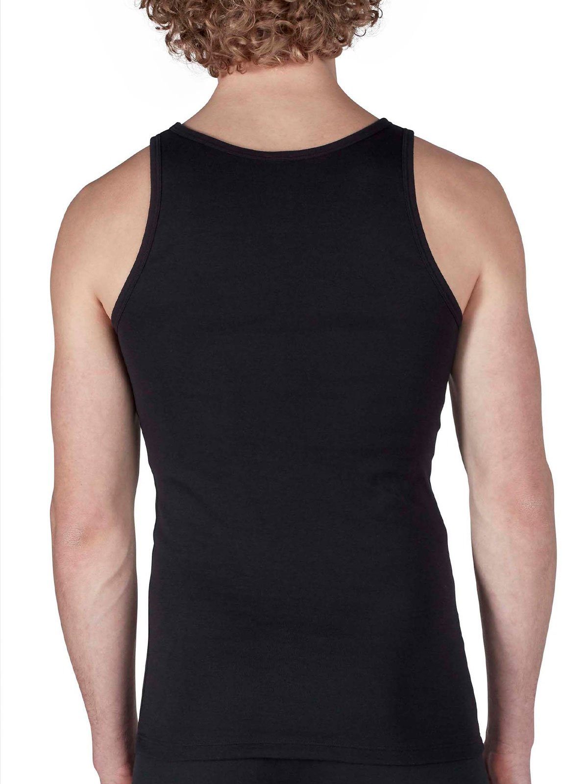 Skiny Achselhemd Herren Tank Top 2er Pack Shirt Multipack (Packung, 2-St) -