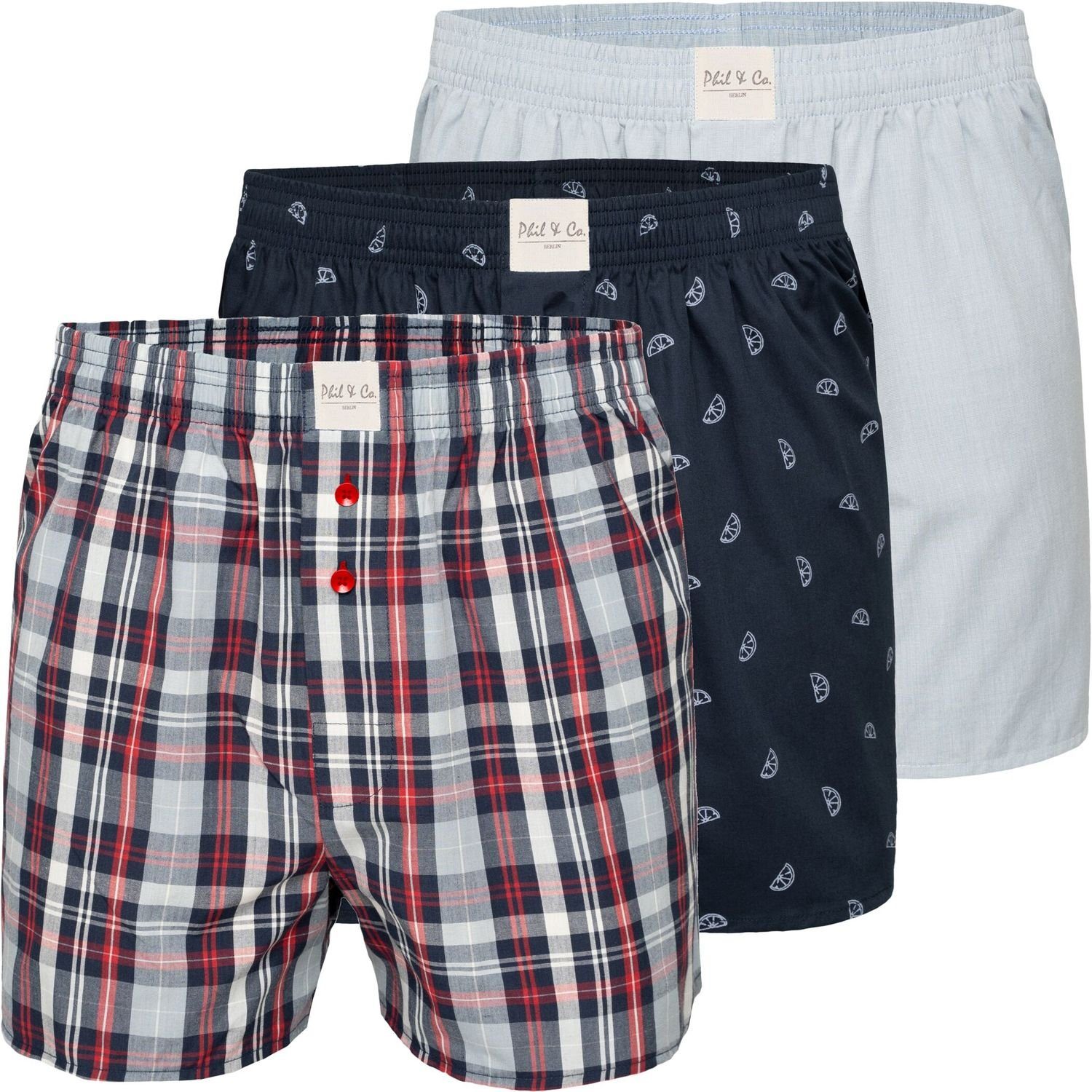 Phil & Co. Boxershorts Webboxer Herren günstig online kaufen
