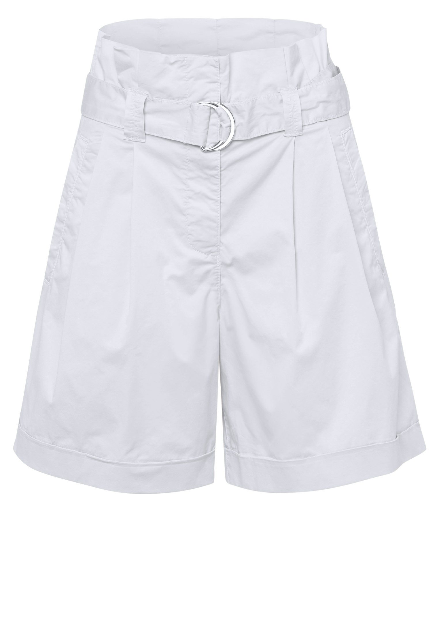 MARC AUREL Shorts aus schimmerndem Feintwill günstig online kaufen