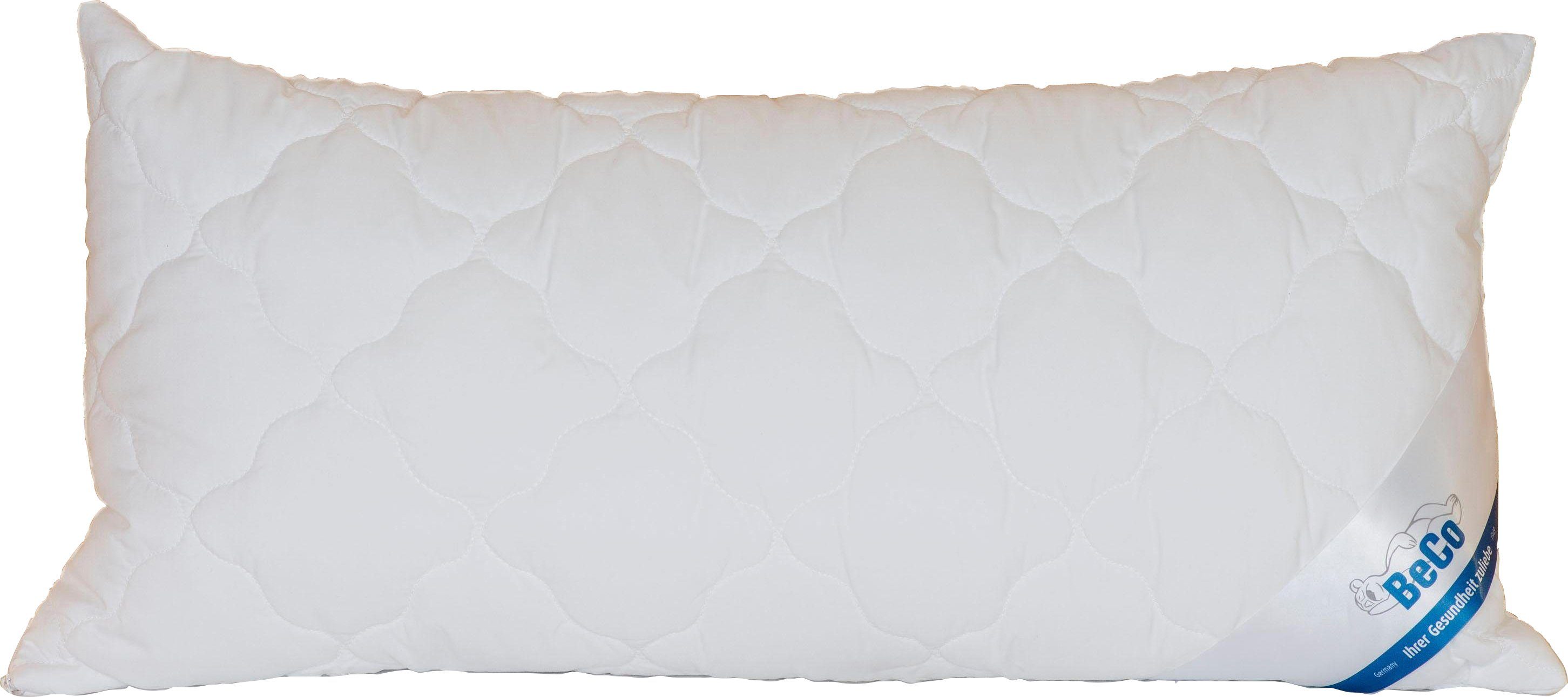 Beco Microfaserkissen Royal Soft "GOLD", Kissen mit separaten Innenkissen!, Füllung: Microfaser, Bezug: Microfaser, Microfaserkopfkissen, Kissen in 40x80 oder 80x80 cm erhältlich