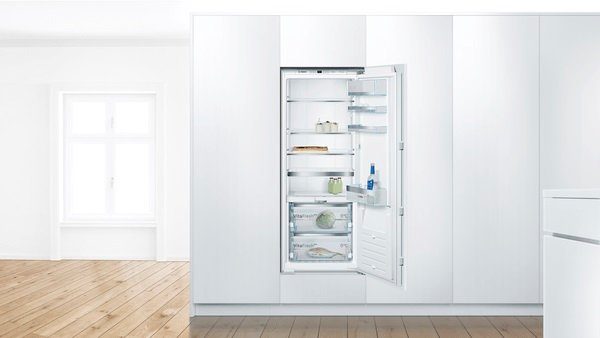 BOSCH Einbaukühlschrank KIF51AFE0, 139,7 cm hoch, 54,5 cm breit, Lebensmittel bleiben länger frisch dank VitaFresh pro