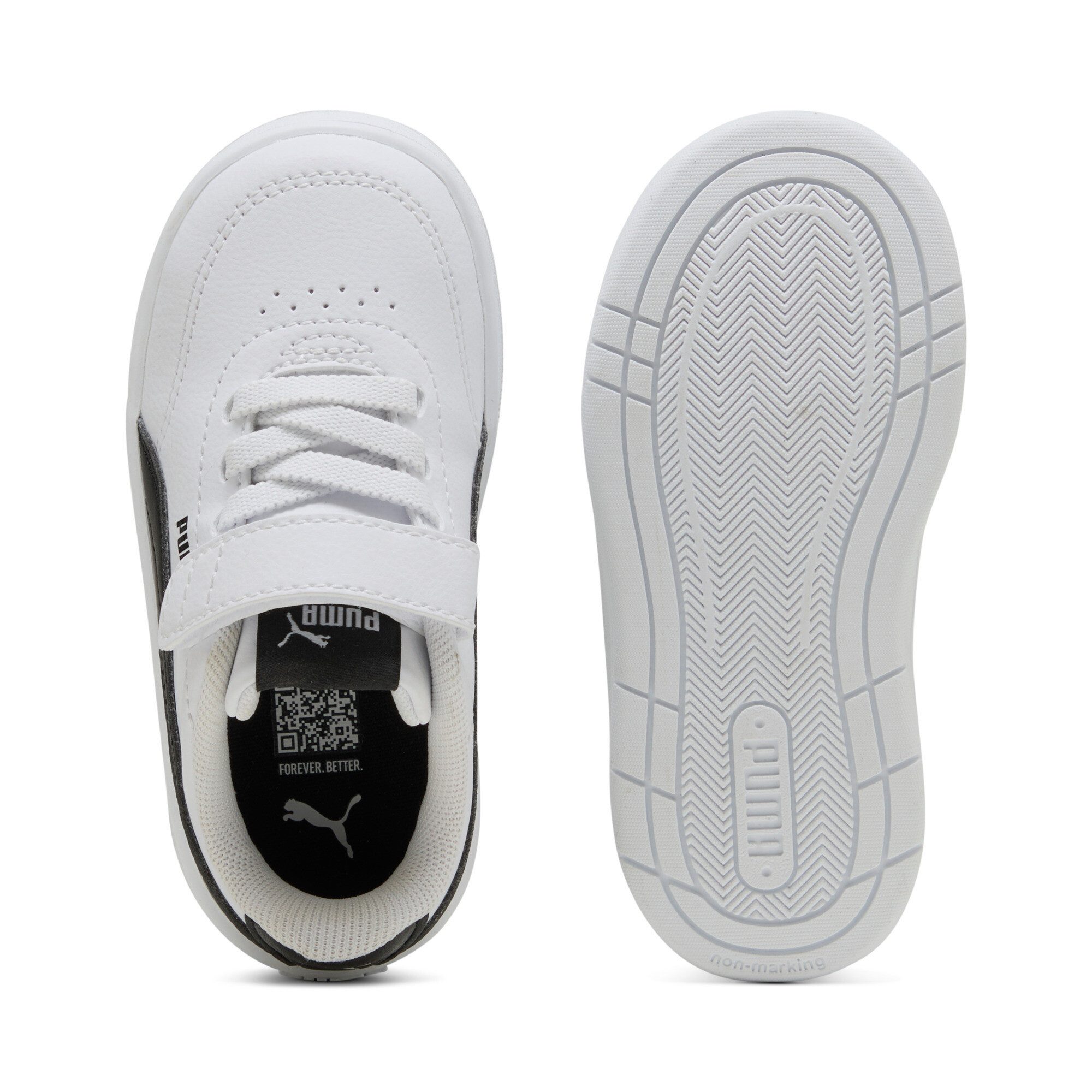 PUMA COURT CLASSIC CLEAN AC INF Sneaker mit Gummi-Laufsohle, mit SOFTFOAM+ Dämpfungstechnologie