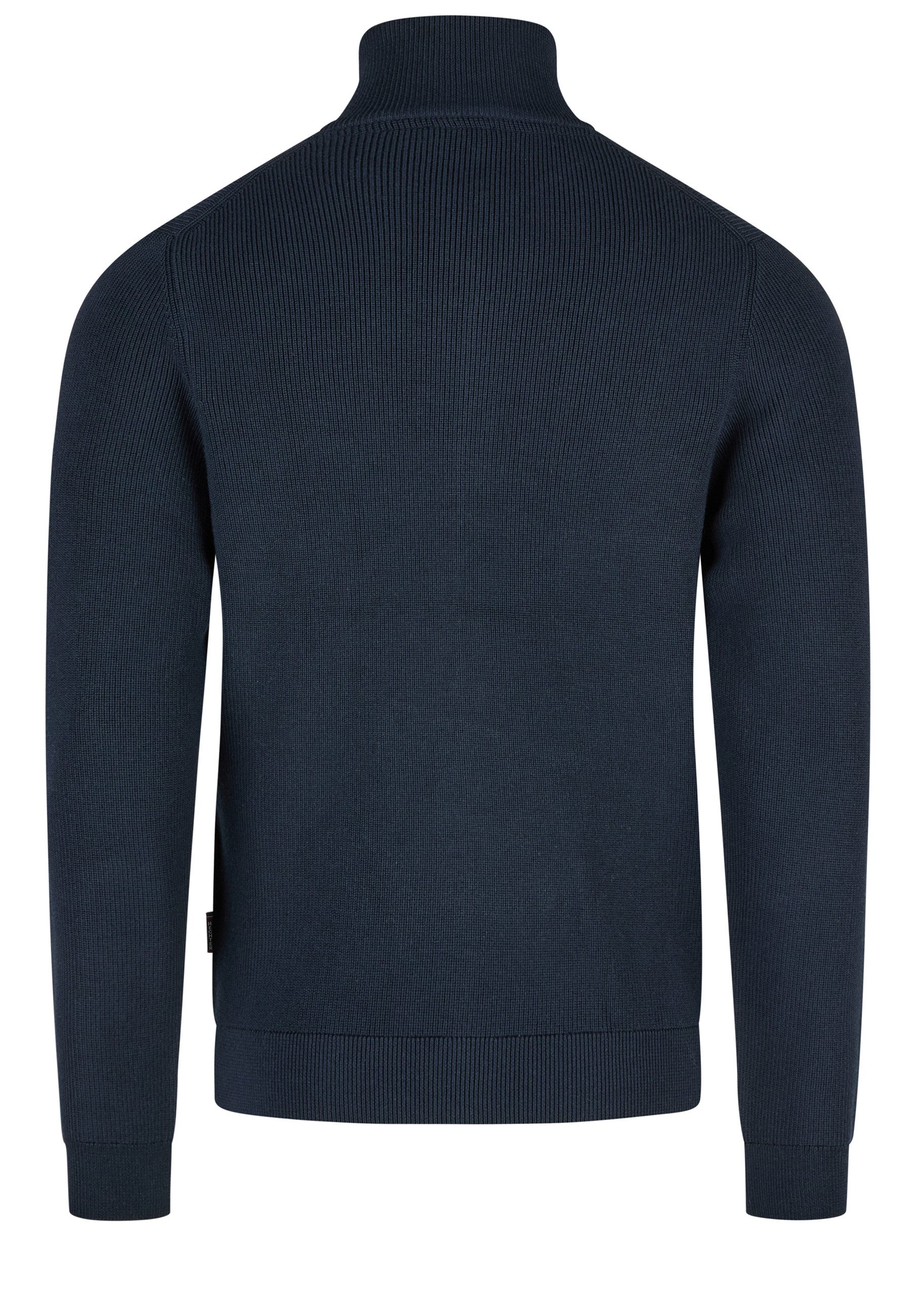 HECHTER PARIS Strickjacke mit Stehkragen (1-tlg)