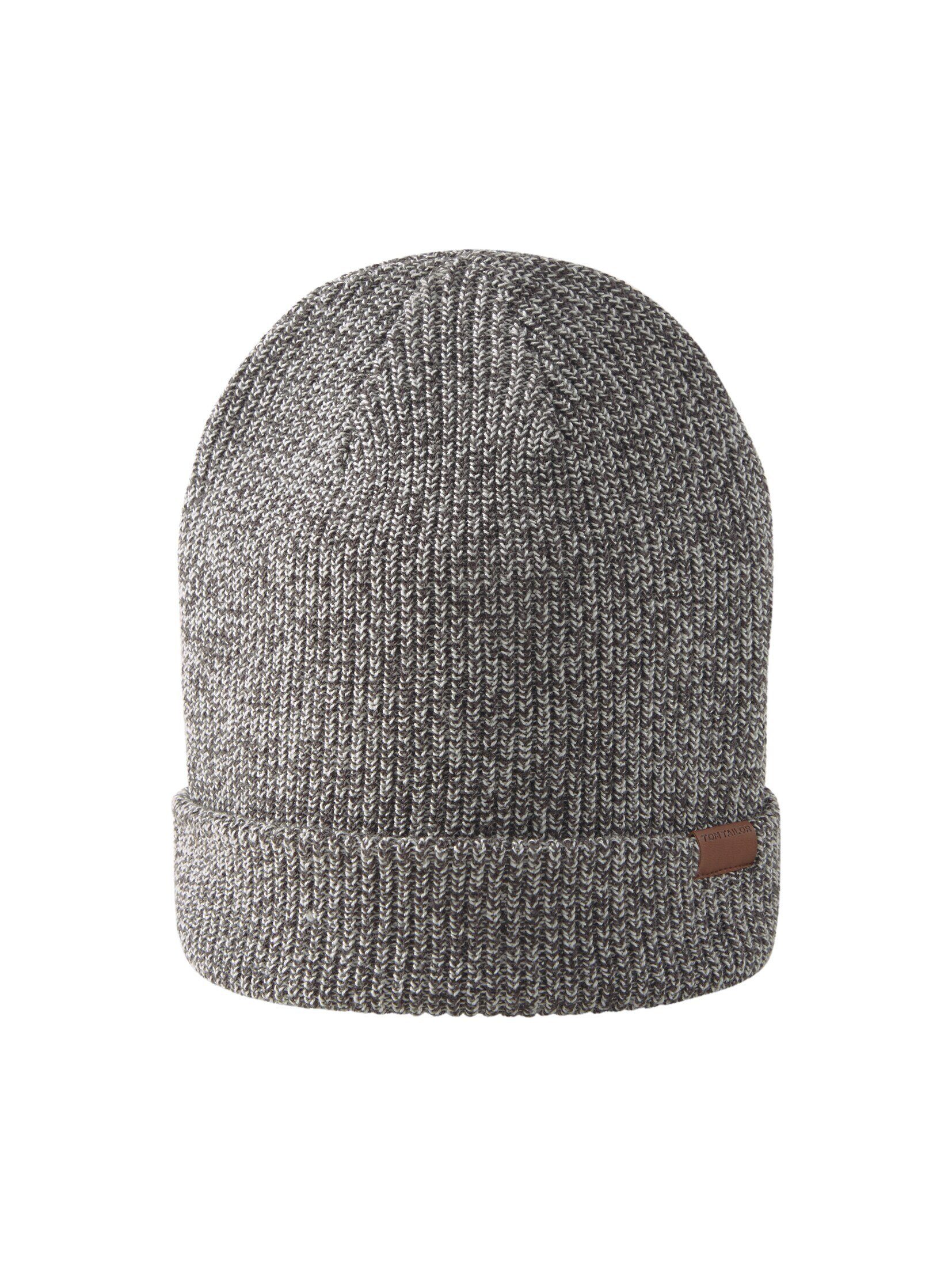TOM TAILOR Damen Basic Strickmütze – Klassische Beanie Aus Weicher Polyester-Viskose, OneSize