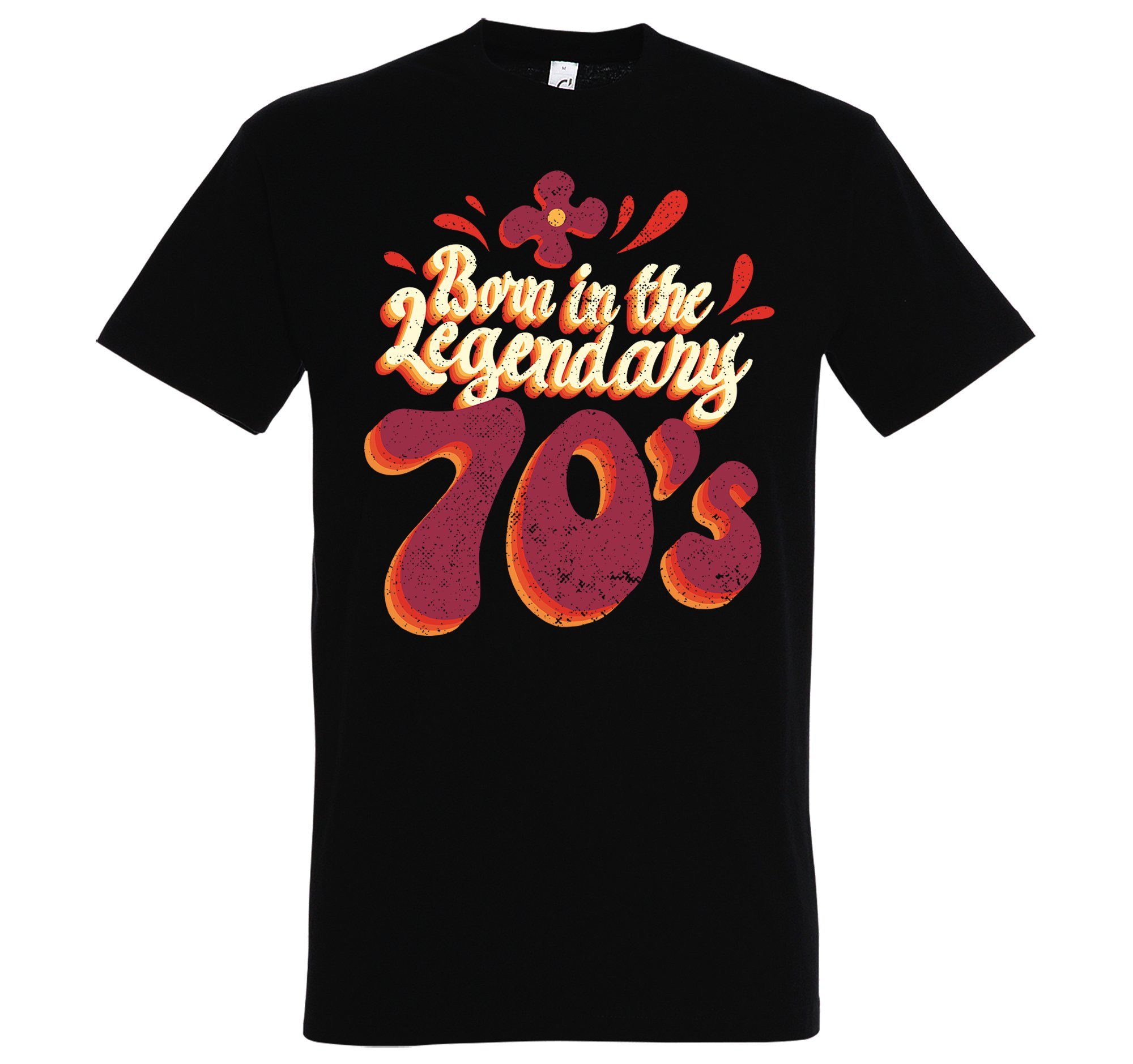 T-Shirt "Born In The Legendary 70´s" Herren Shirt