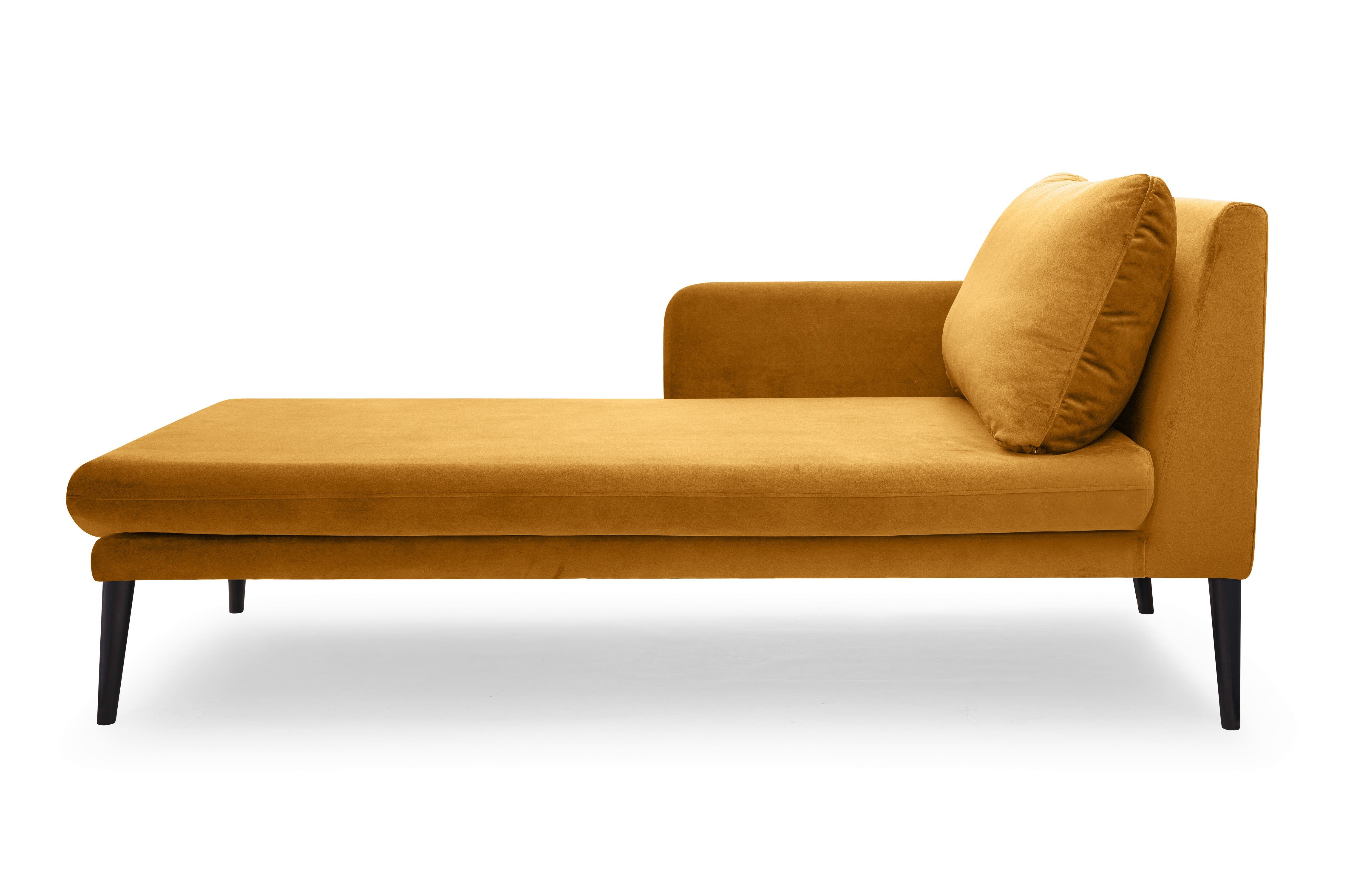 MOEBLO Chaiselongue SARIC, Liegesofa,Récamière, Chaiselongue Relaxliege Ruheliege Liegestuhl Recamiere Longchair, (BxHxT):186x87x91 cm