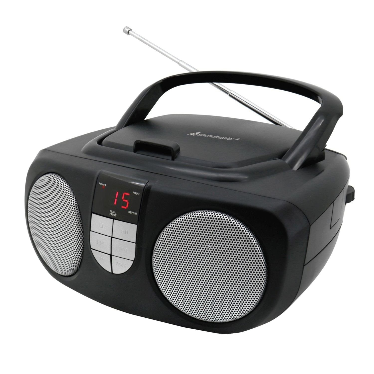 Soundmaster SCD1400 tragbares Radio CD-Player AUX-IN Kinderradio Seniorenradio UKW-Radio