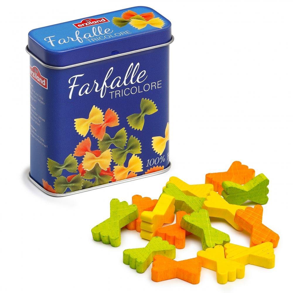 Erzi® Spiellebensmittel Farfalle in der Dose, Kaufladen, (Set, 15-tlg., 1), Made in Germany