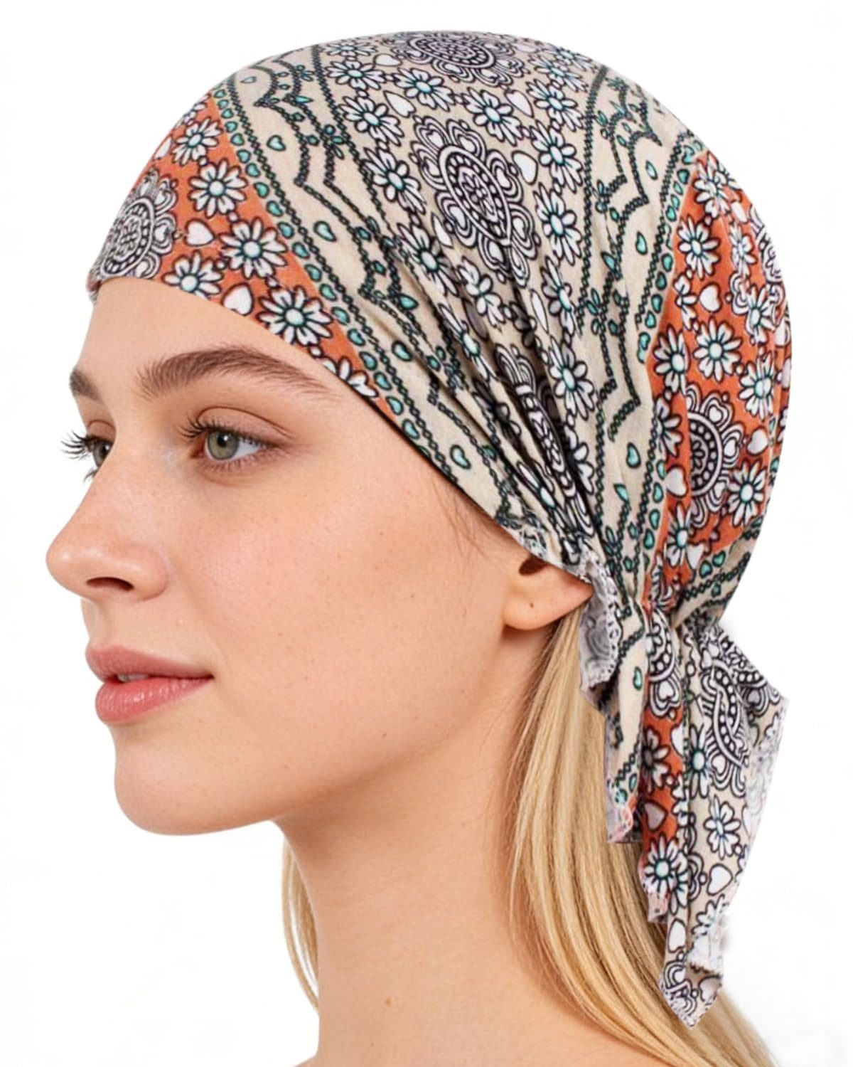Bwecuy Kopftuch Bandana Damen, Piratenkopftuch, Unter dem Helm, Fahrrad Kopftuch, (Piratentuch für Damen und Herren, Outdoor-Aktivitäten, Totenkopfmütz), für Sommer Outdoor, Sport, Reiten, Laufen