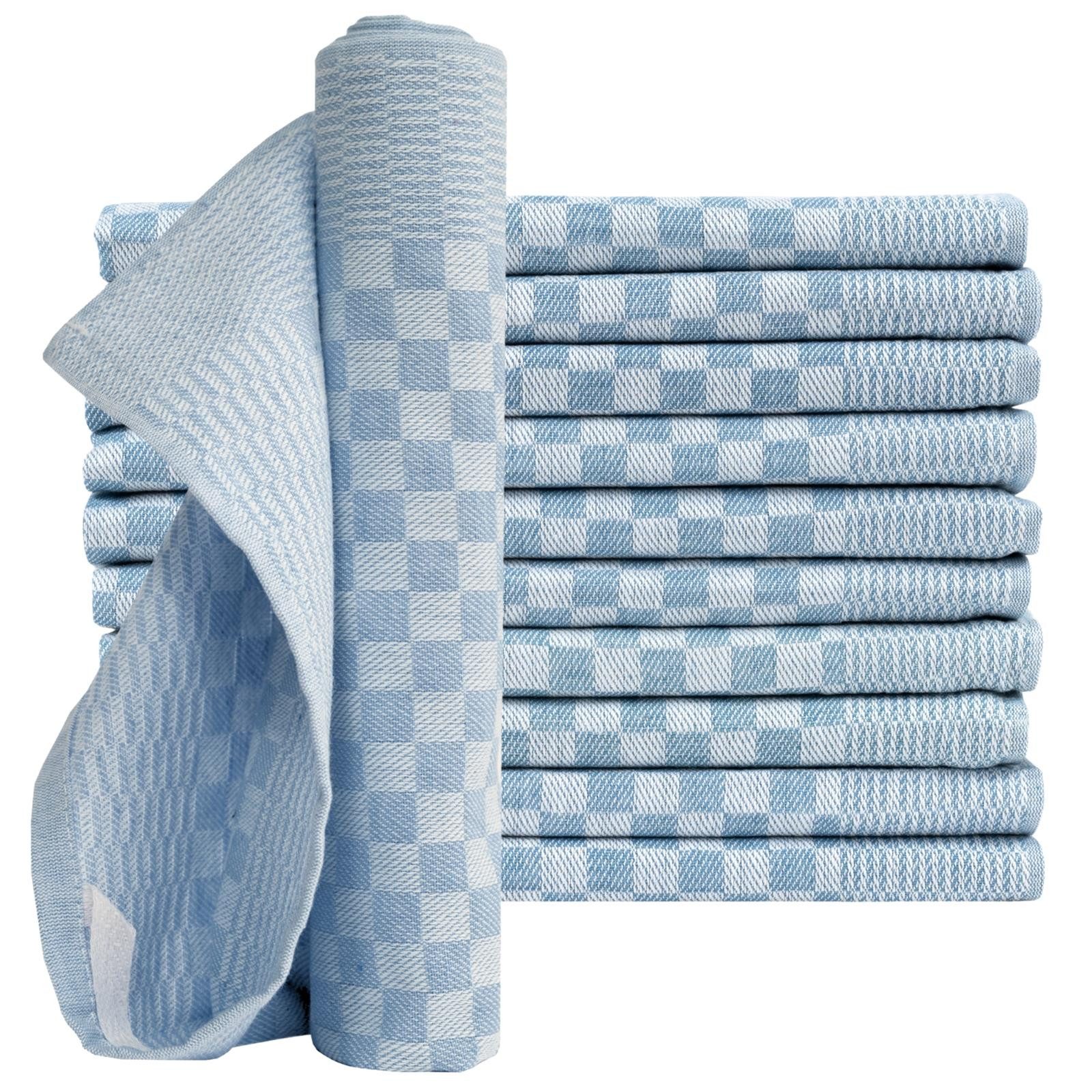 Carpe Sonno Geschirrtuch Grubentuch 100% Baumwolle Zwirn Qualität Allzwecktuch Küche Kochfest, (Spar-Set, 10-tlg., 10 Grubentücher), Gastro Geschirrhandtuch mit – Bild 2 von 5