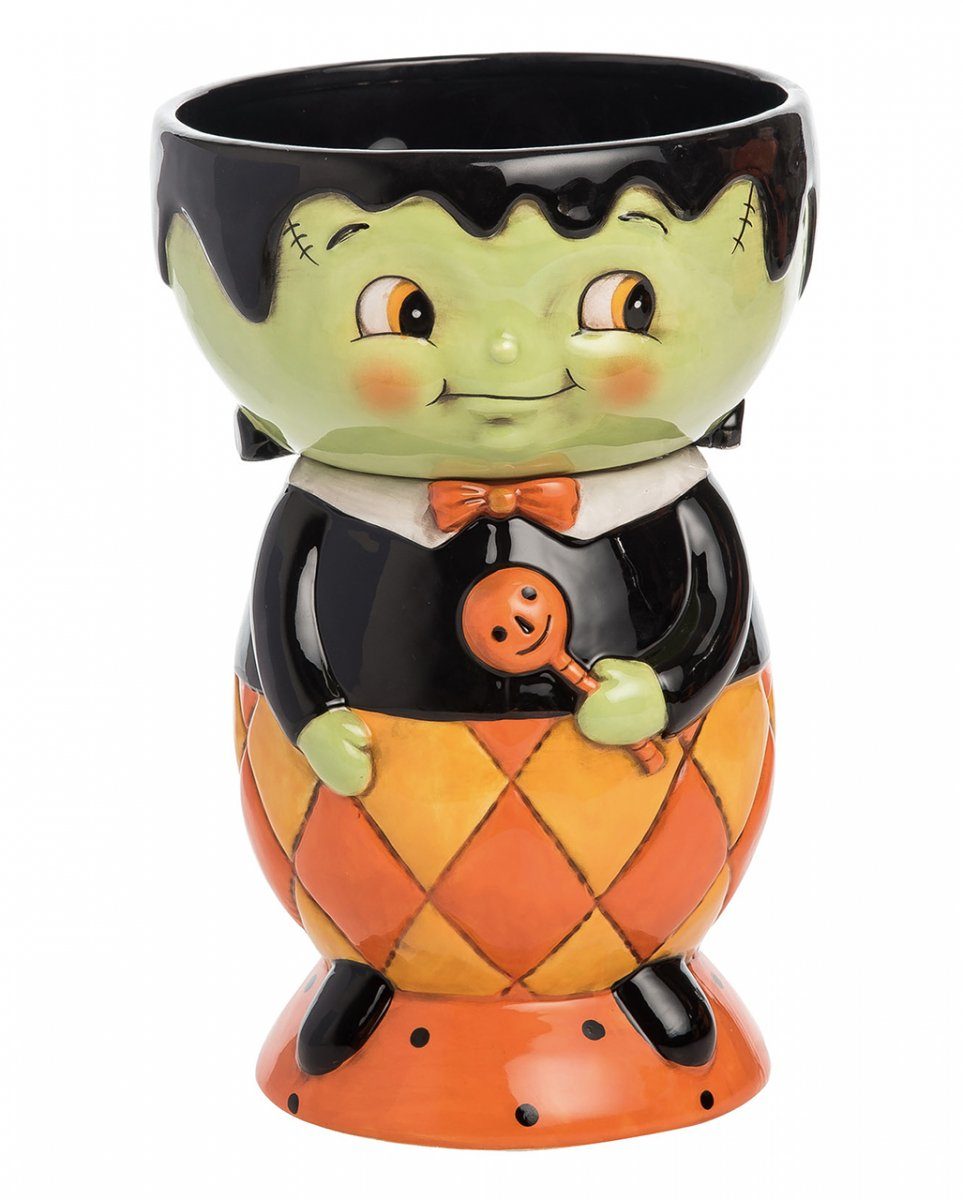 Halloween Keramikschale Horror-Shop Süßigkeiten ";Monster Dekofigur