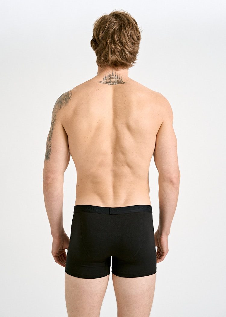 wijld GmbH Boxershorts BOXERSHORTS AUS HOLZ (10er-Pack)- MANNY BLACK