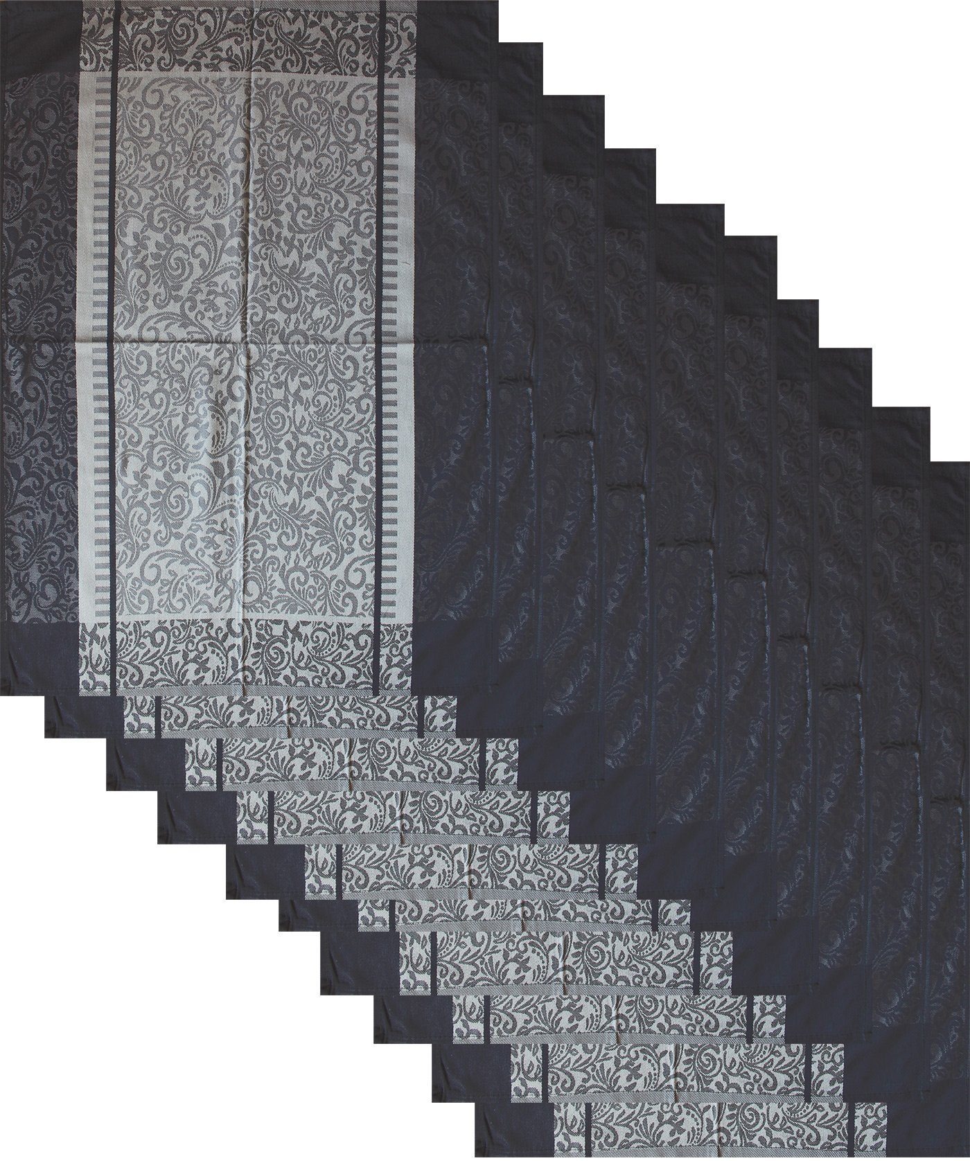 KH-Haushaltshandel Geschirrtuch Geschirrtücher, ca. 50 x 70 cm, 100% Baumwo günstig online kaufen