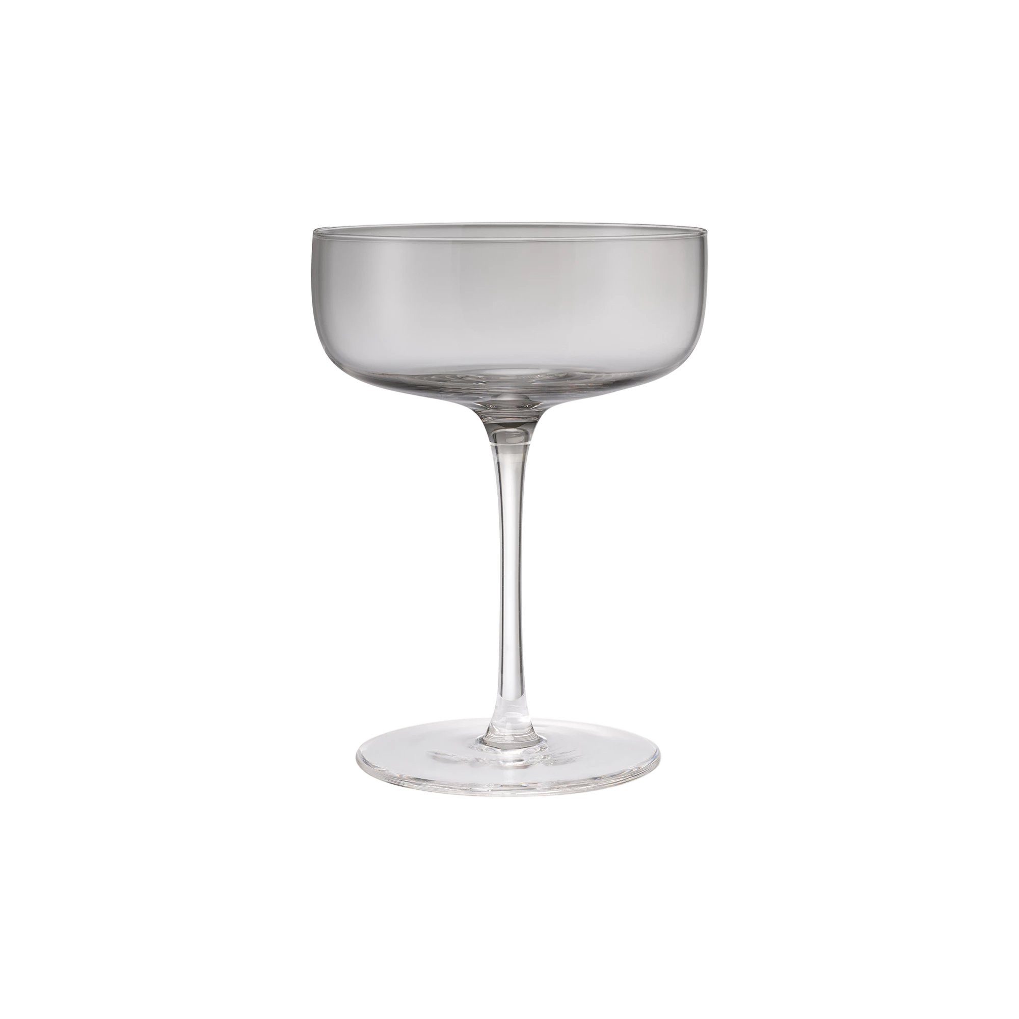 blomus Gläser-Set -FUUMI- 4er Set Sektschalen: Mundgeblasenes Glas & elegantes Design, Glas, 280ml, Mundgeblasen, Spülmaschinengeeignet, Unikat, Designer
