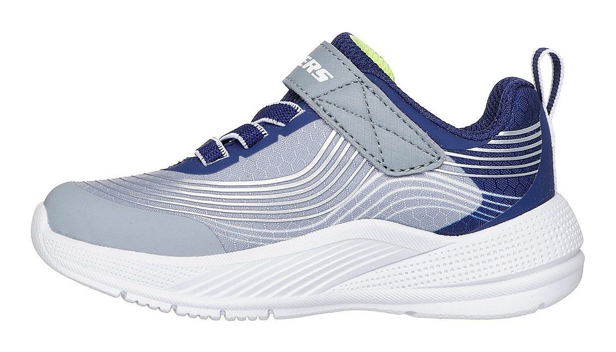 Skechers MICROSPEC ADVANCE Sneaker Babyschuh mit zusätzlichem Gummizug, Größenschablone zum Download