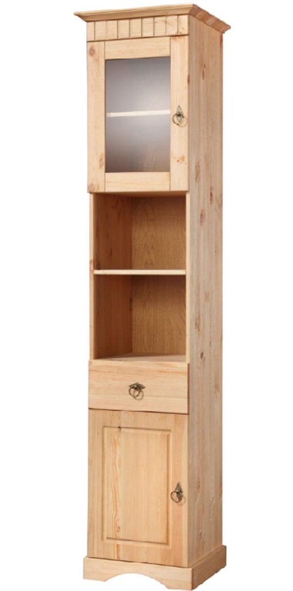 Clever-Moebel Hochschrank Hochschrank aus Kiefernholz im günstig online kaufen