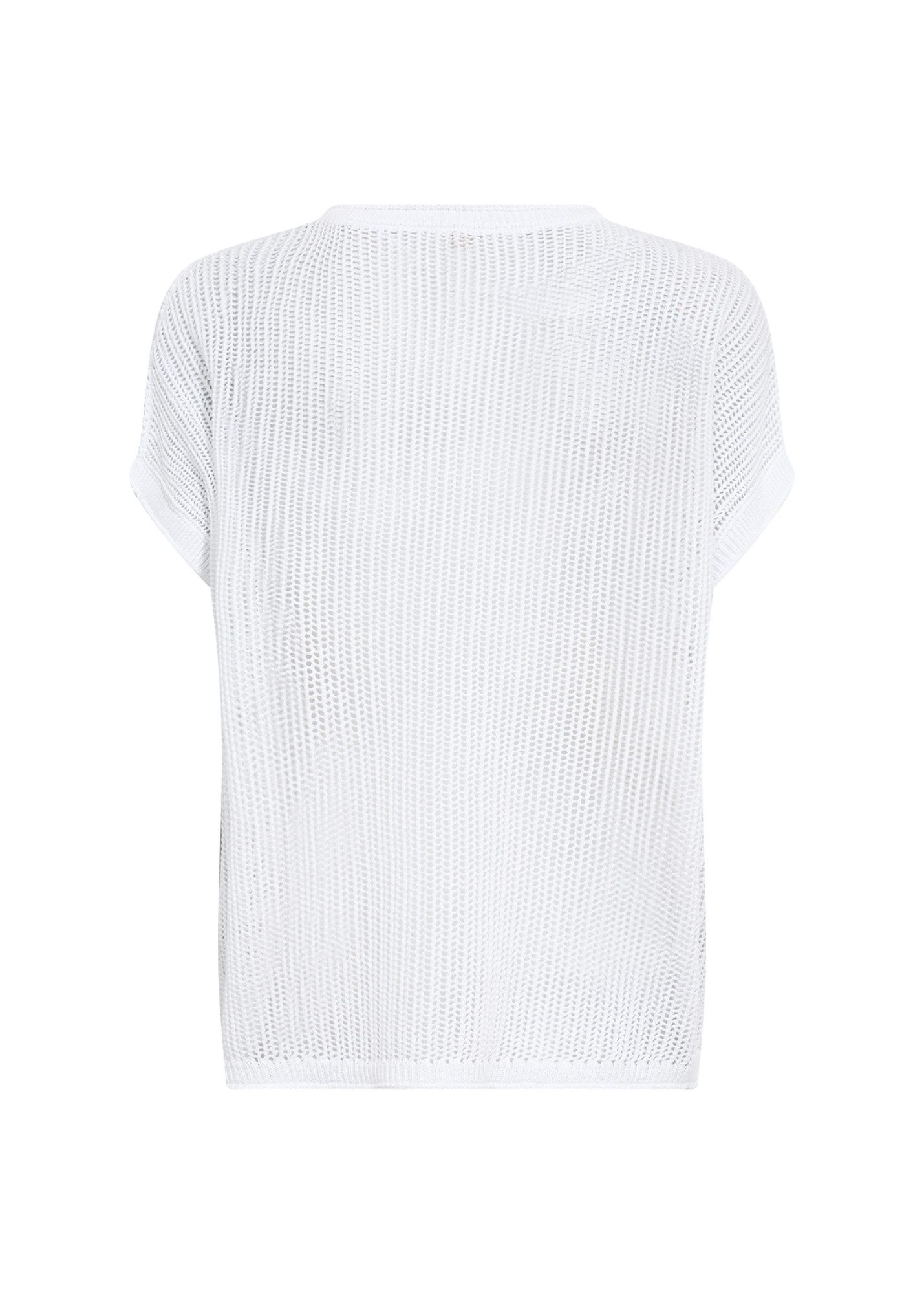 soyaconcept Strickpullover - Kurzarmshirt im Stricklook in Unifarben günstig online kaufen