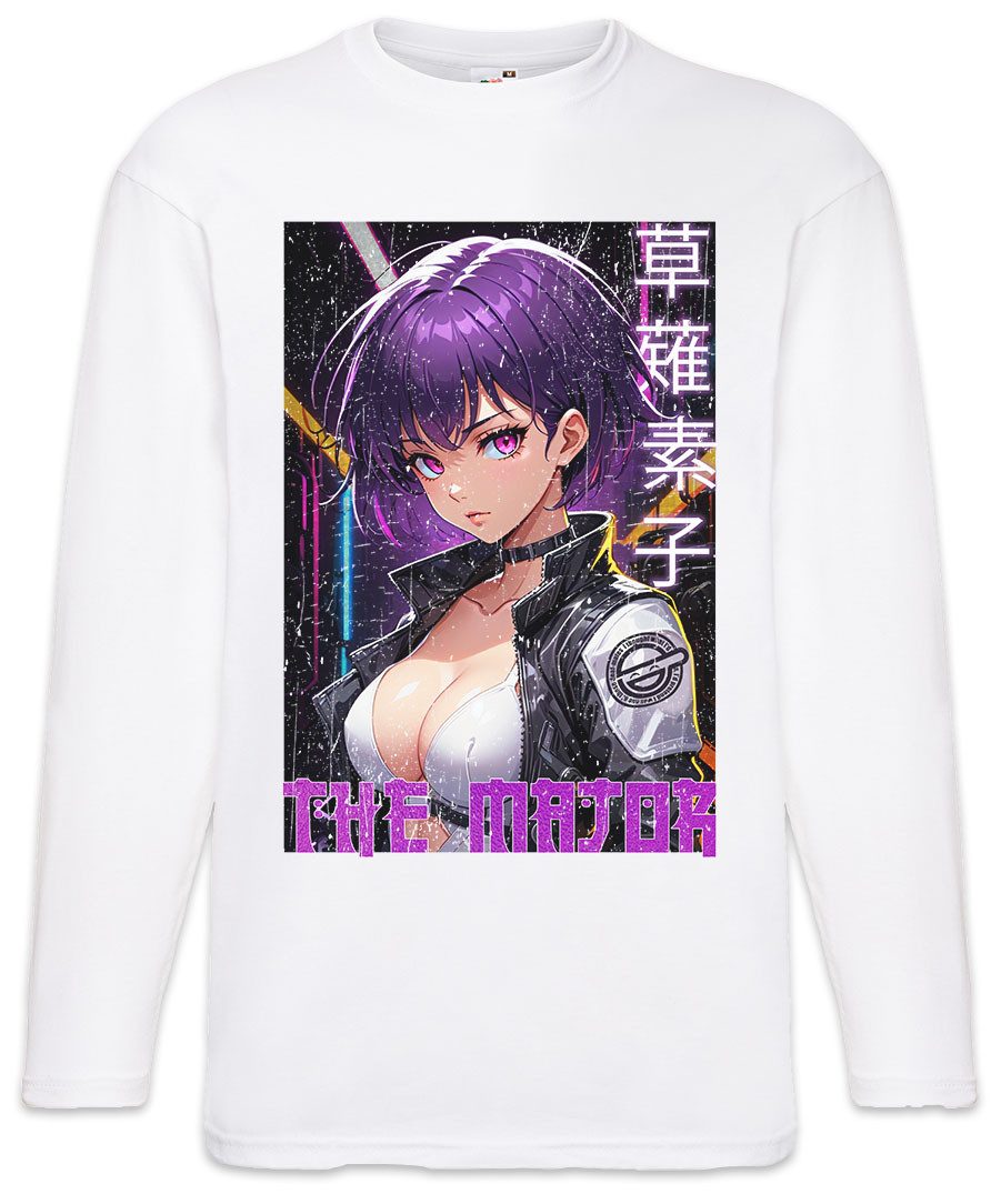 Langarmshirt The Major Langarm T-Shirt The Shell Koukaku In Kidoutai Ghost Batou