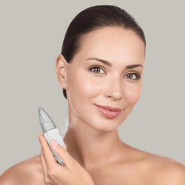 GESKE German Beauty Tech Enhancer SmartAppGuided™ Facial Hydration Refresher 4 in 1, Packung (Gerät & USB-Ladekabel), 2-tlg., Gerät inkl. kostenloser APP (SmartAppGuided Device), Mit der GESKE App erhältst Du deine personalisierte Hautpflegeroutine.