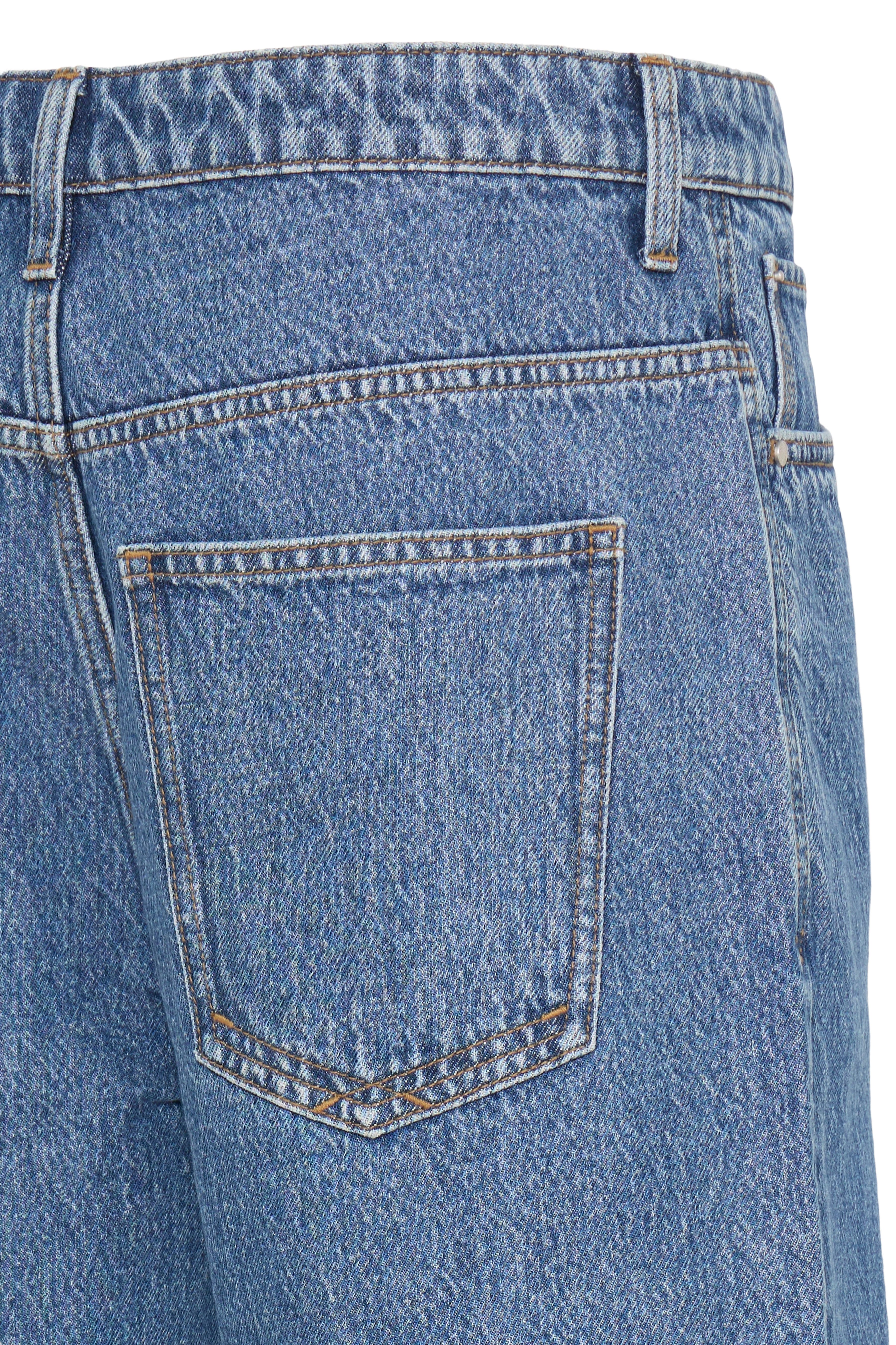Blend Jeansbermudas BHBREEZE LOOSE DENIMSHORTS Loose Fit, knielange Schnittform, aus Baumwolle – Bild 4 von 5