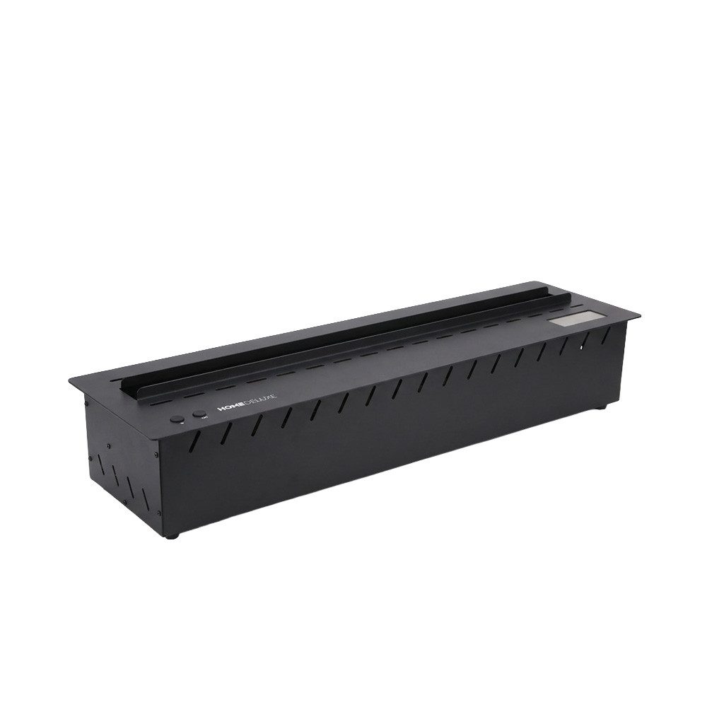 HOME DELUXE Dekokamin LED Wasserdampfkamin ODENA - 100 x 24 x 20,2 cm, Realistische 3D-Flammen, Mehrfarbige LED-Optionen, Elektrokamin