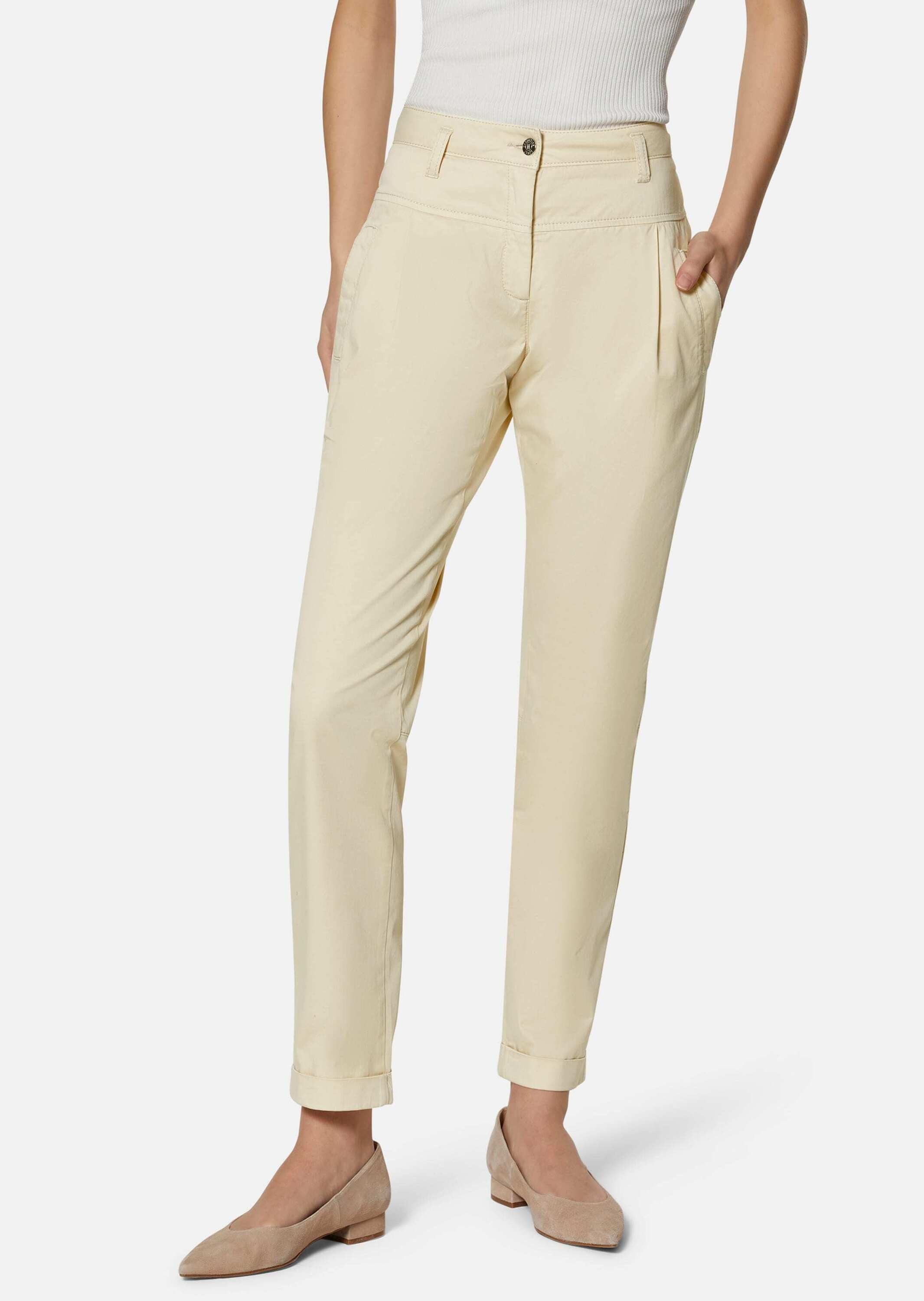 MADELEINE Chinos Chino-Hose mit Bundfalten günstig online kaufen