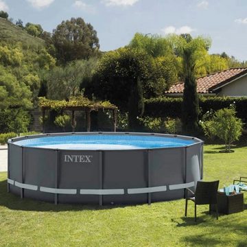 Intex Pool INTEX 26326GN - Ultra XTR FramePool-Set (488x122cm) + Schwimmtiere