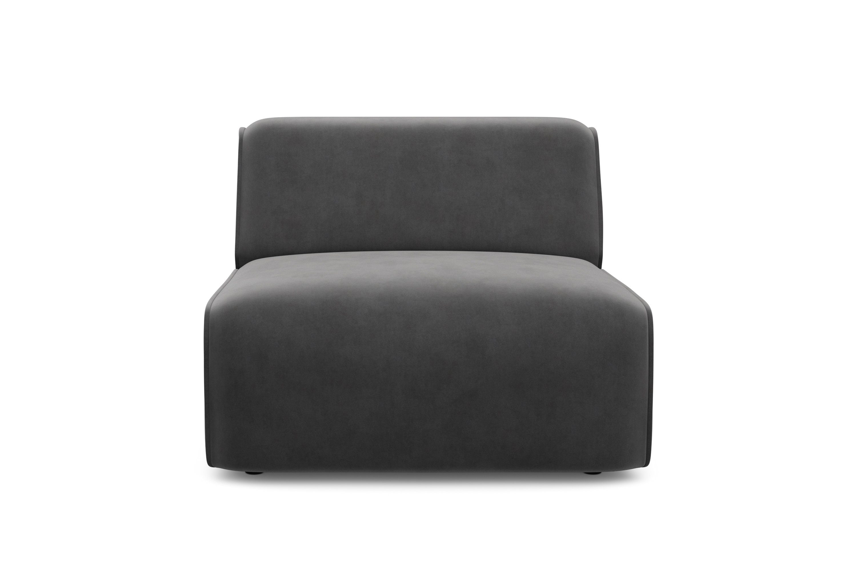 RAUM.ID Sessel Merid Sofa-Mittelelement, Maße B/T/H: günstig online kaufen