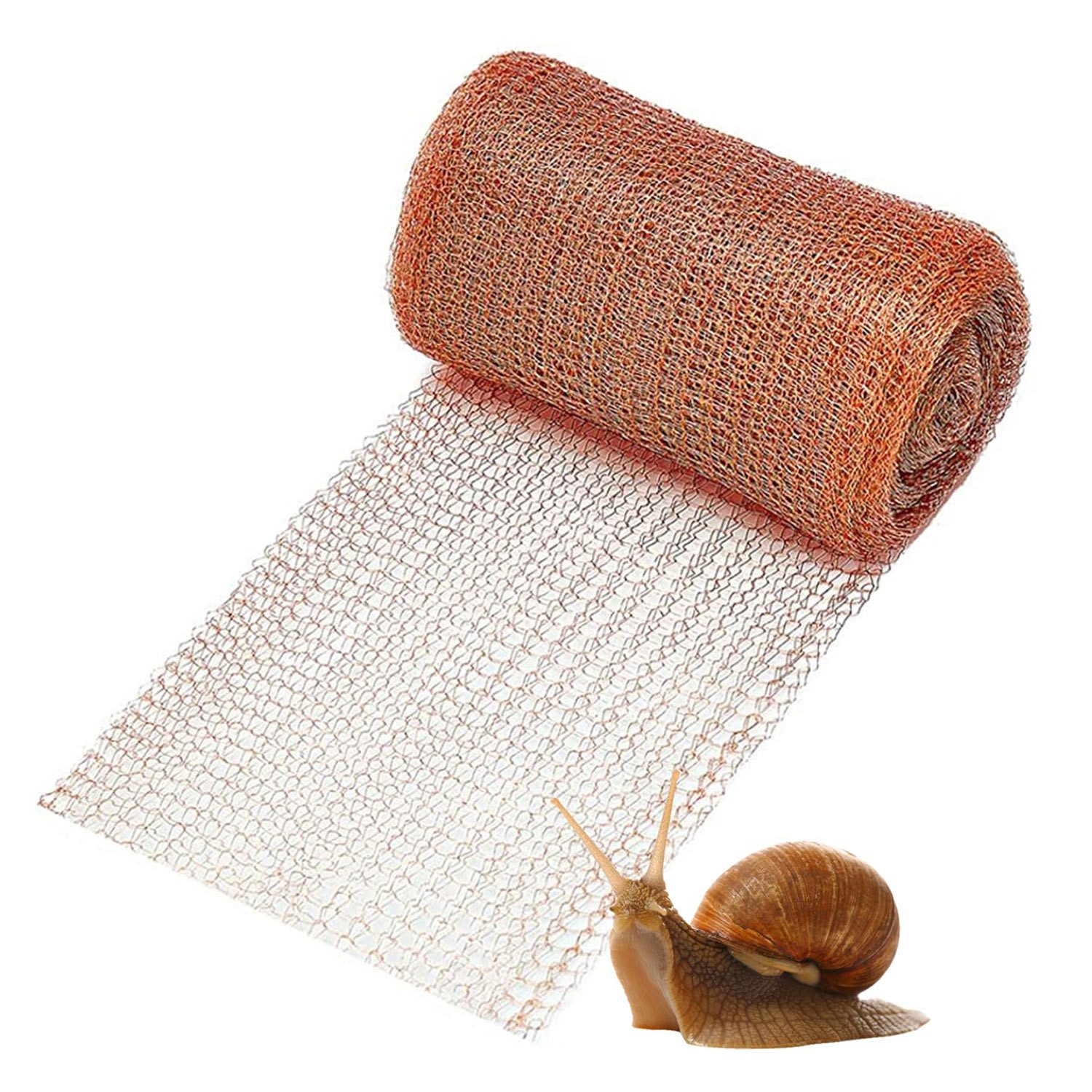 Maschendrahtzaun Schneckenzaun, Gestrickt Kupfergeflecht