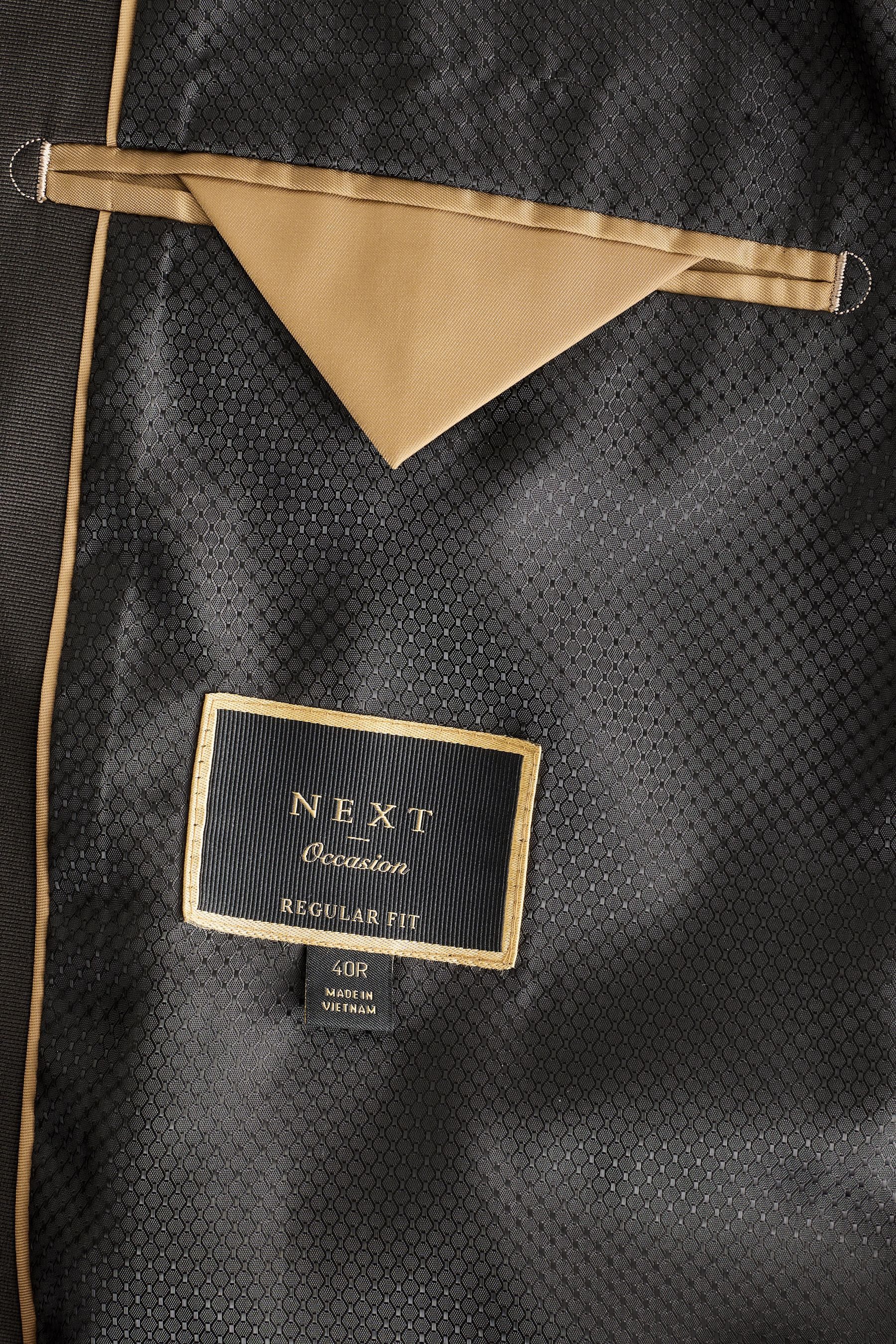 Next Sakko Samt-Sakko mit Wirbelmuster (1-tlg)