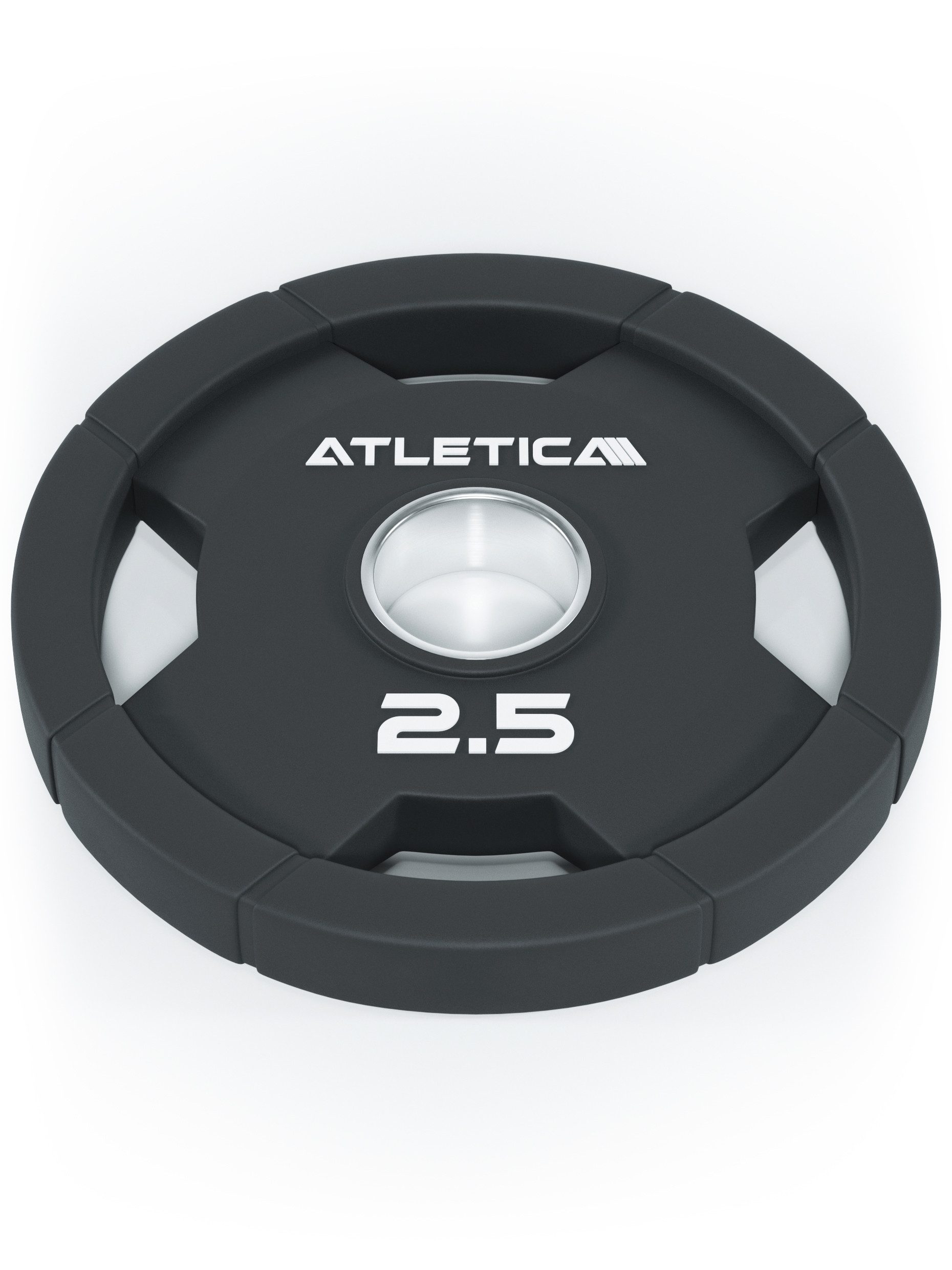 ATLETICA Hantelscheiben 4H Rubber Plates, Gummierte Hantelscheiben, Paarweise, 5 kg