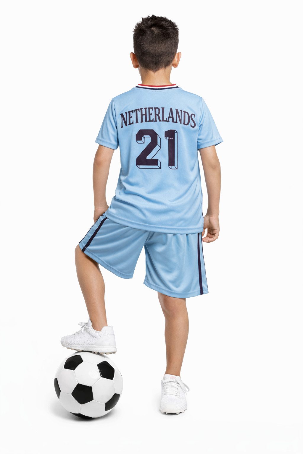Fashion Boy Fußballtrikot Fussball Fan Set Niederlande NETHERLANDSTrikot + Shorts, JS296e (Set)