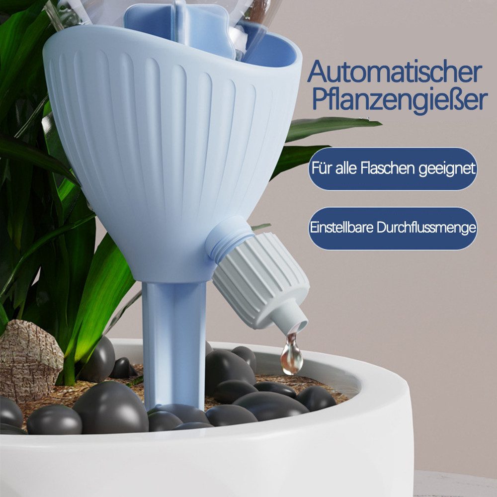 Jumpeak Bewässerungssystem Automatische Pflanzen bewässerung für Blumen&Garten-ideal im Urlaub, Selbst Wasserspender für Gartenpflanzen,Gießkegel system,Deko