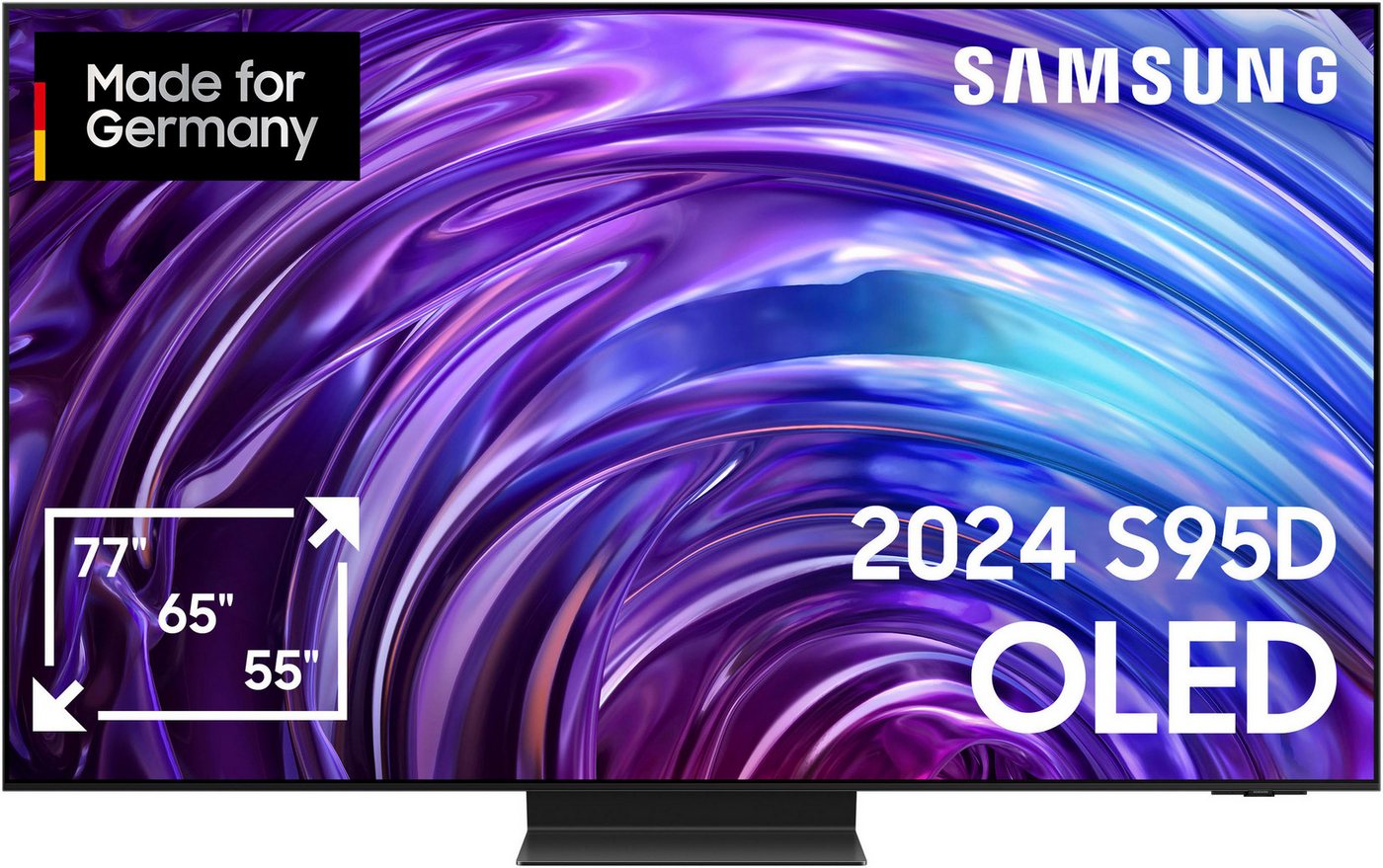 Samsung GQ65S95DAT LED-Fernseher (163 cm/65 Zoll, 4K Ultra HD, Smart-TV) schwarz ! RABATT: 13.9% Samsung GQ65S95DAT LED-Fernseher (163 cm/65 Zoll, 4K Ultra HD, Smart-TV) schwarz ! RABATT: 13.9%