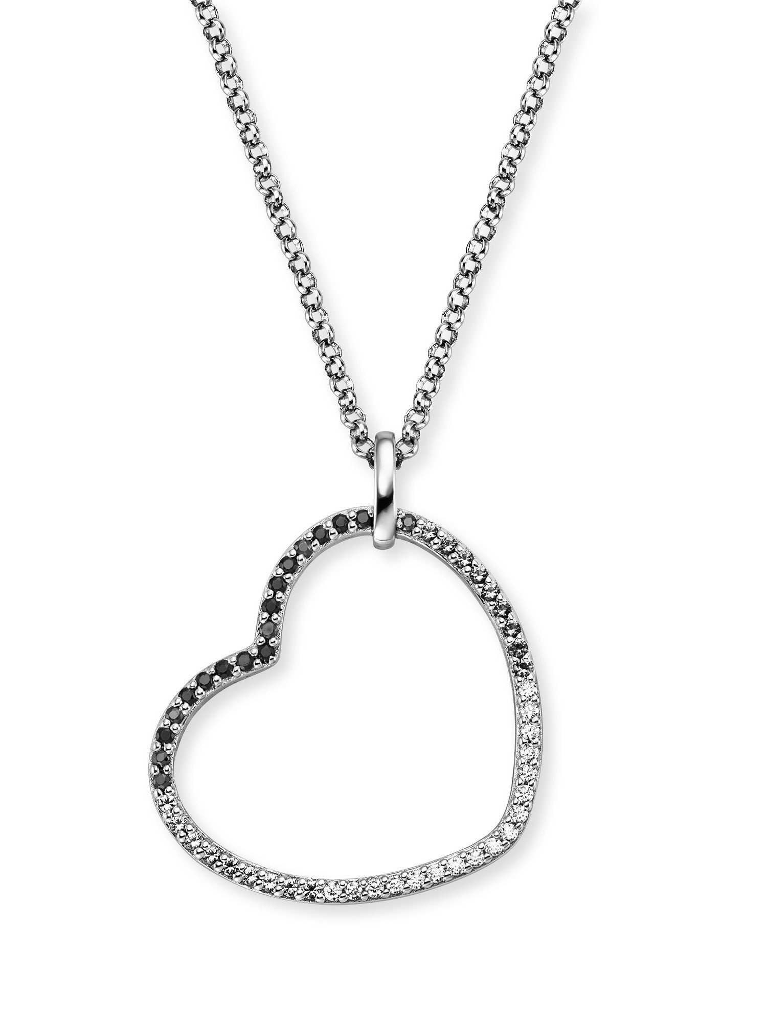 Kette mit Anhänger Herz Ocean Shade